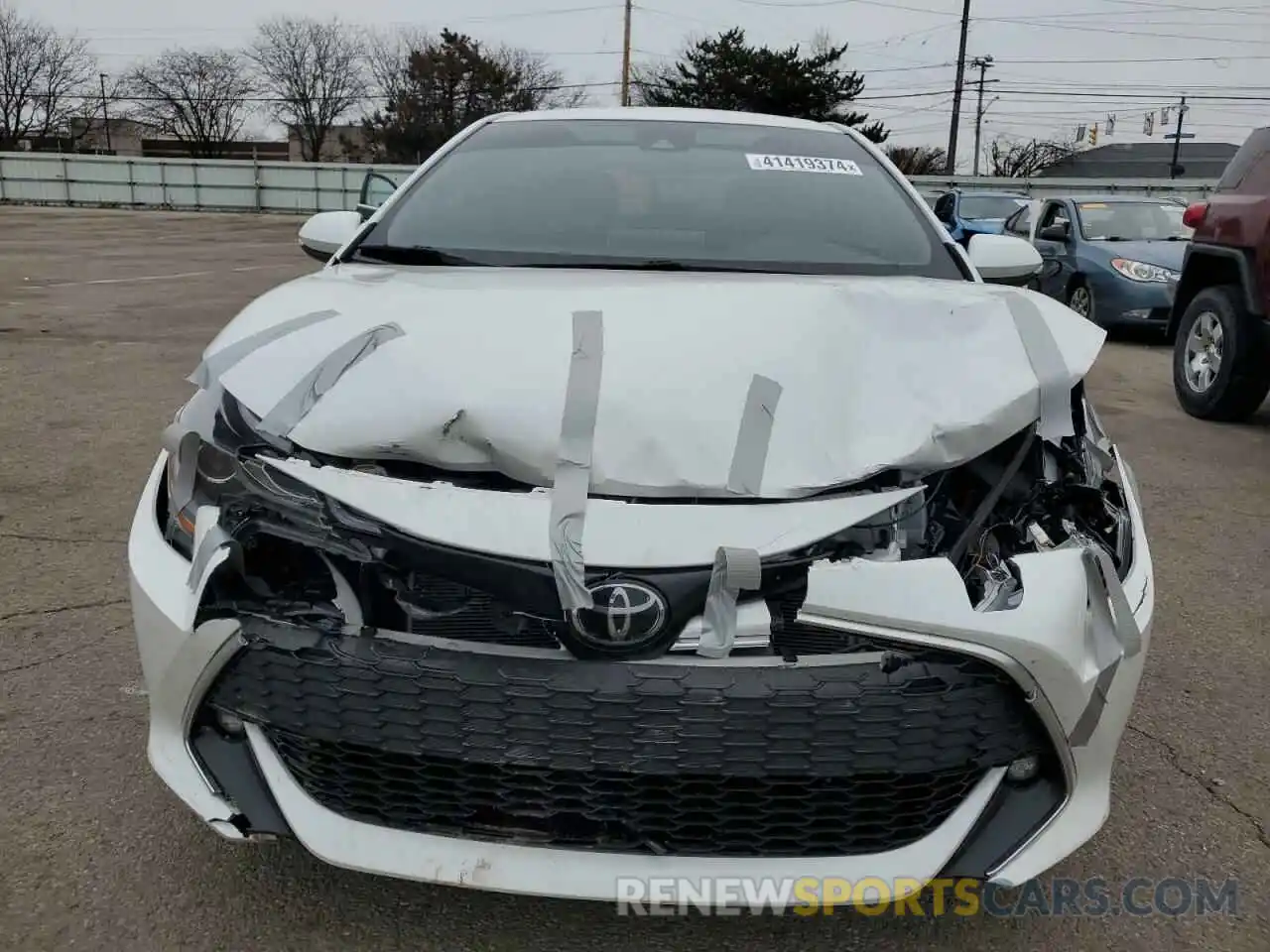 5 Photograph of a damaged car JTNA4MBE7M3125280 TOYOTA COROLLA 2021