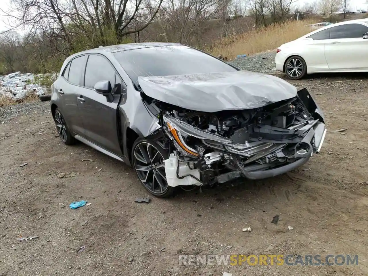 1 Photograph of a damaged car JTNA4MBE9M3116113 TOYOTA COROLLA 2021