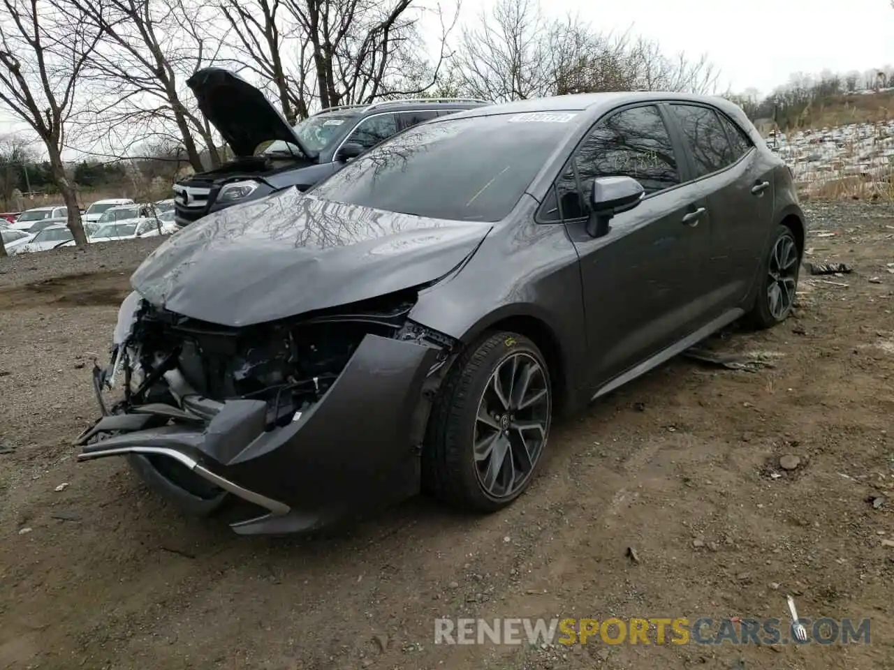 2 Photograph of a damaged car JTNA4MBE9M3116113 TOYOTA COROLLA 2021