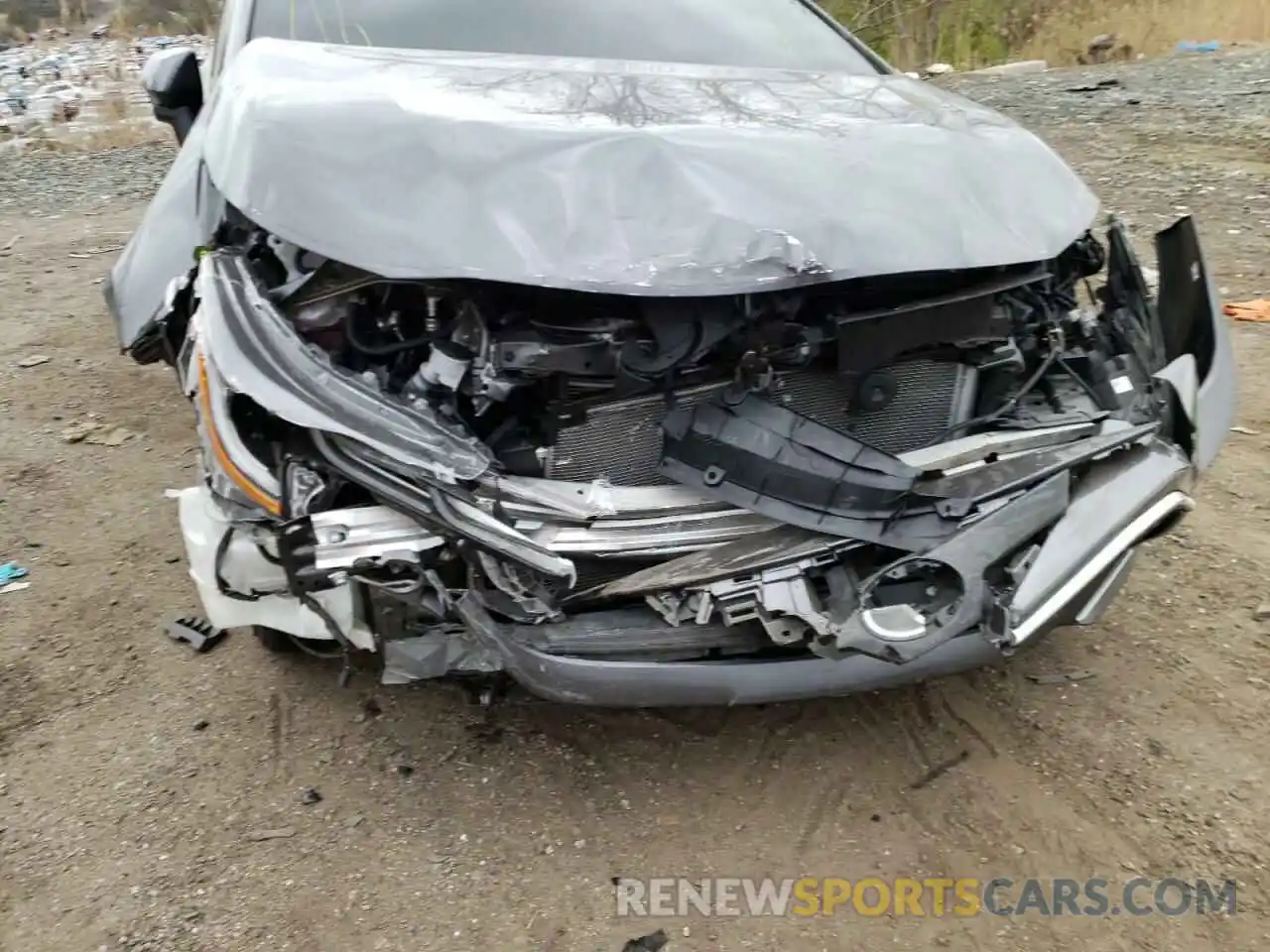 9 Photograph of a damaged car JTNA4MBE9M3116113 TOYOTA COROLLA 2021