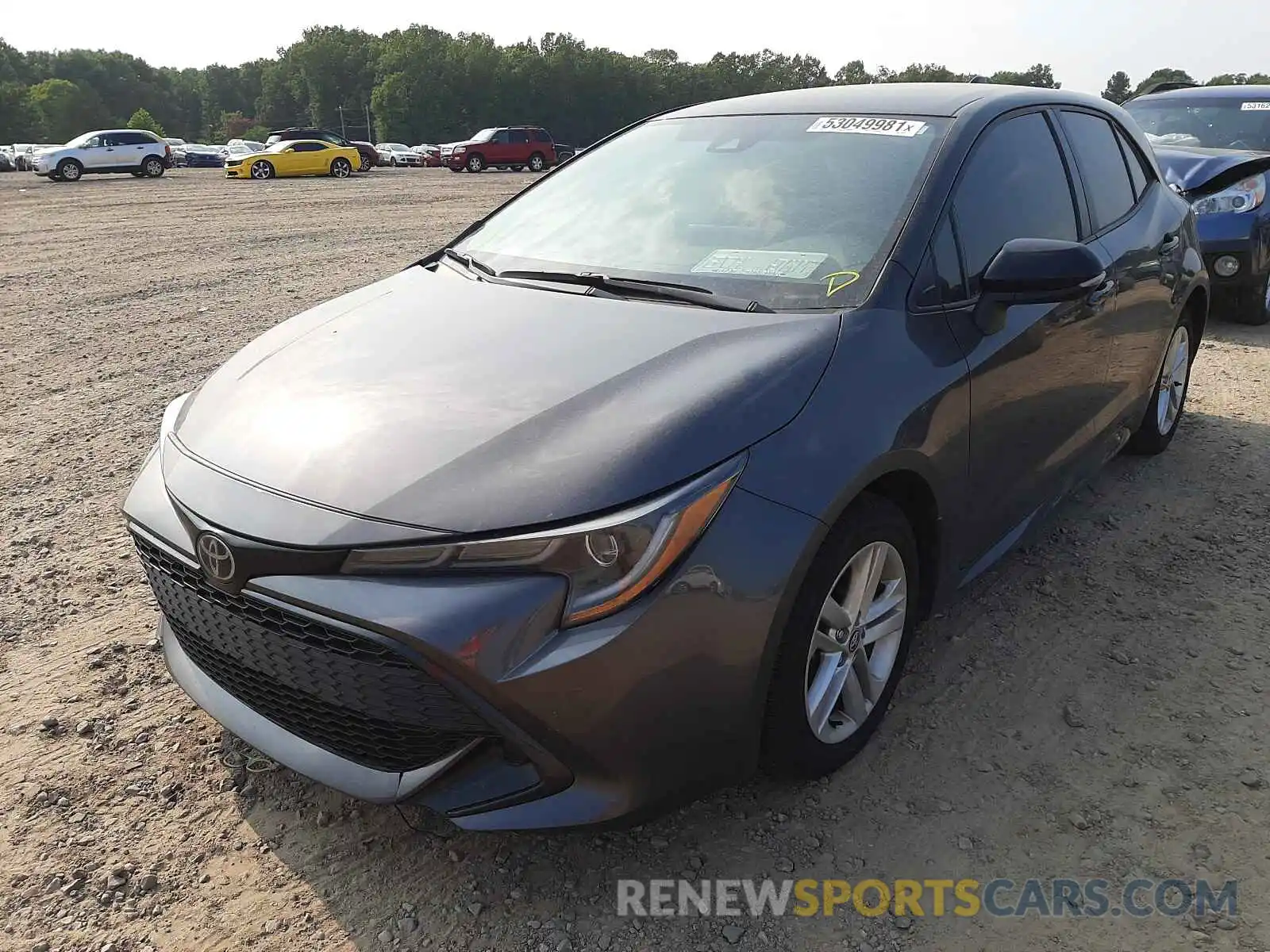 2 Photograph of a damaged car JTNB4MBE0M3107305 TOYOTA COROLLA 2021