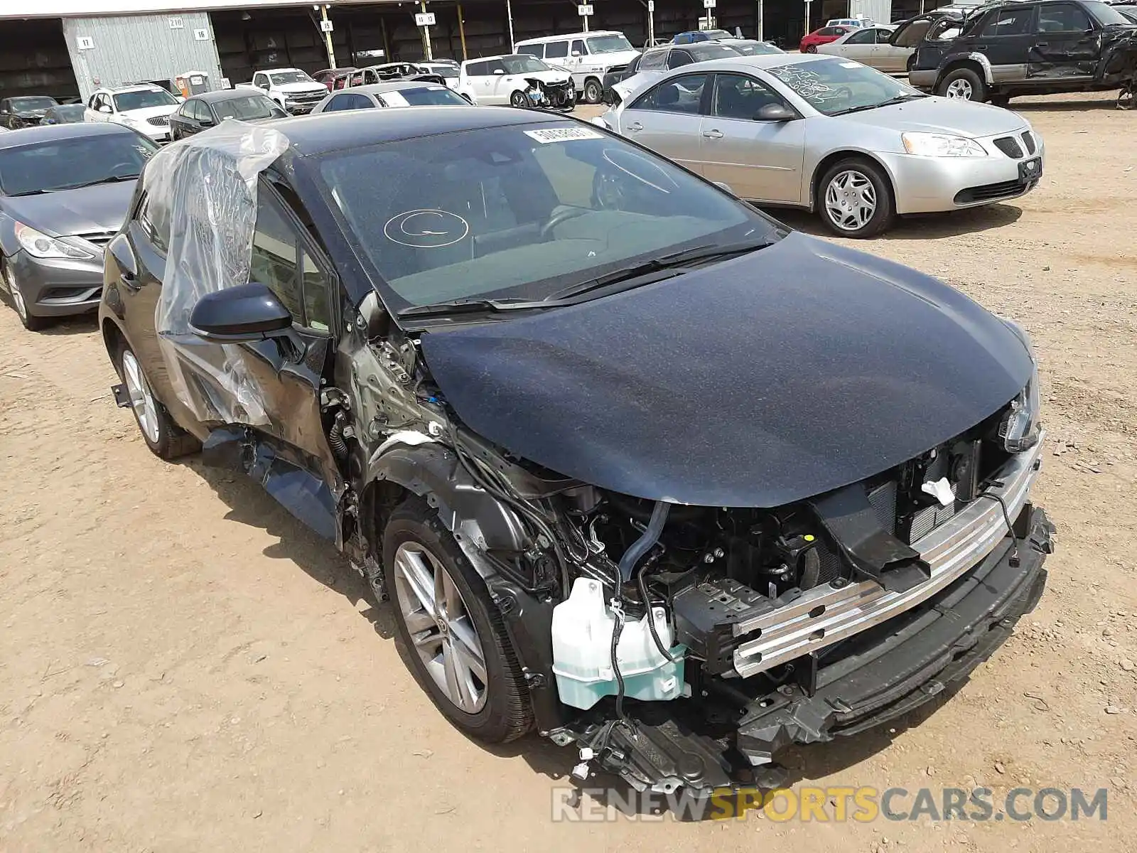 1 Photograph of a damaged car JTNB4MBE0M3127764 TOYOTA COROLLA 2021