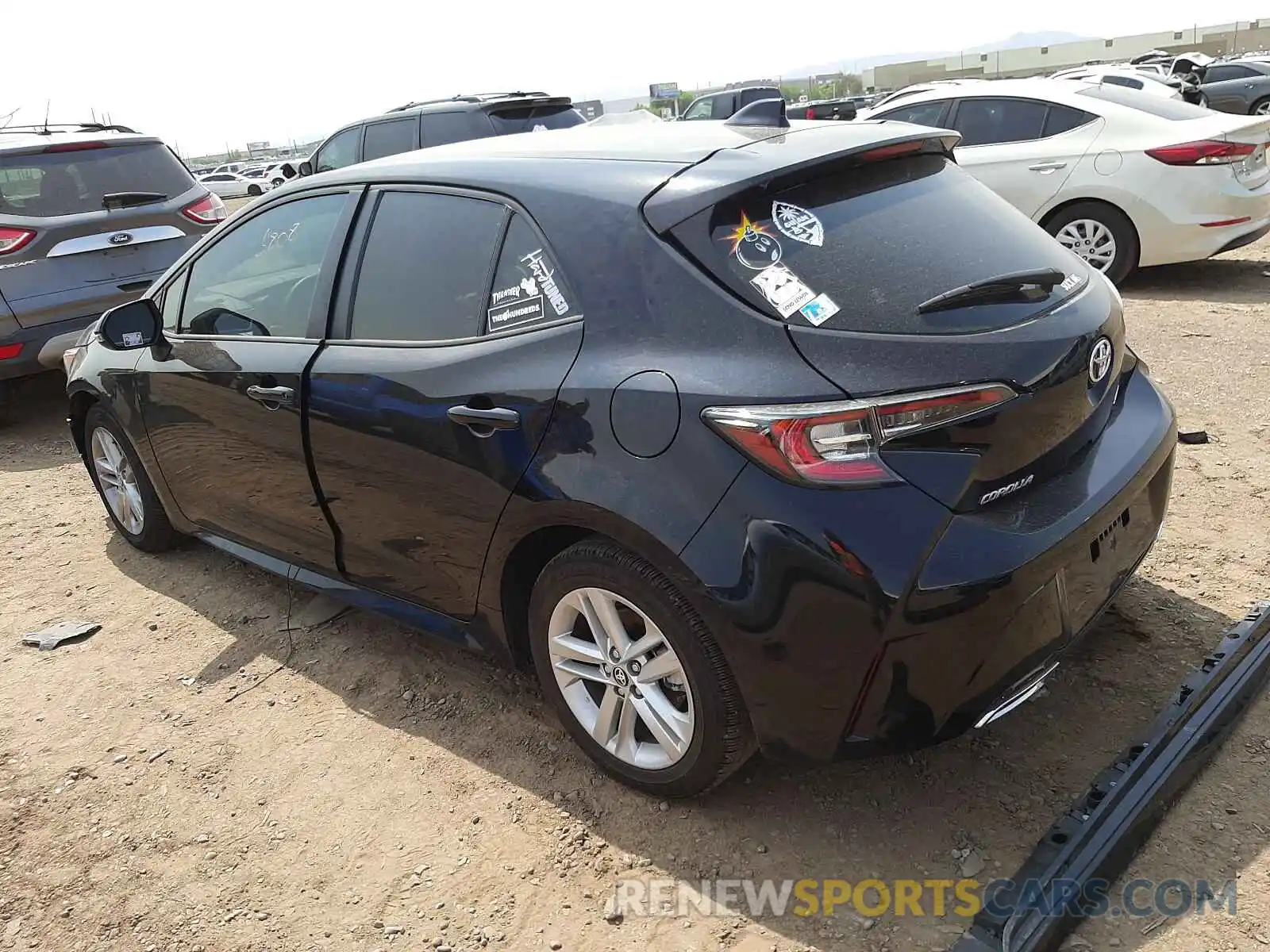 3 Photograph of a damaged car JTNB4MBE0M3127764 TOYOTA COROLLA 2021