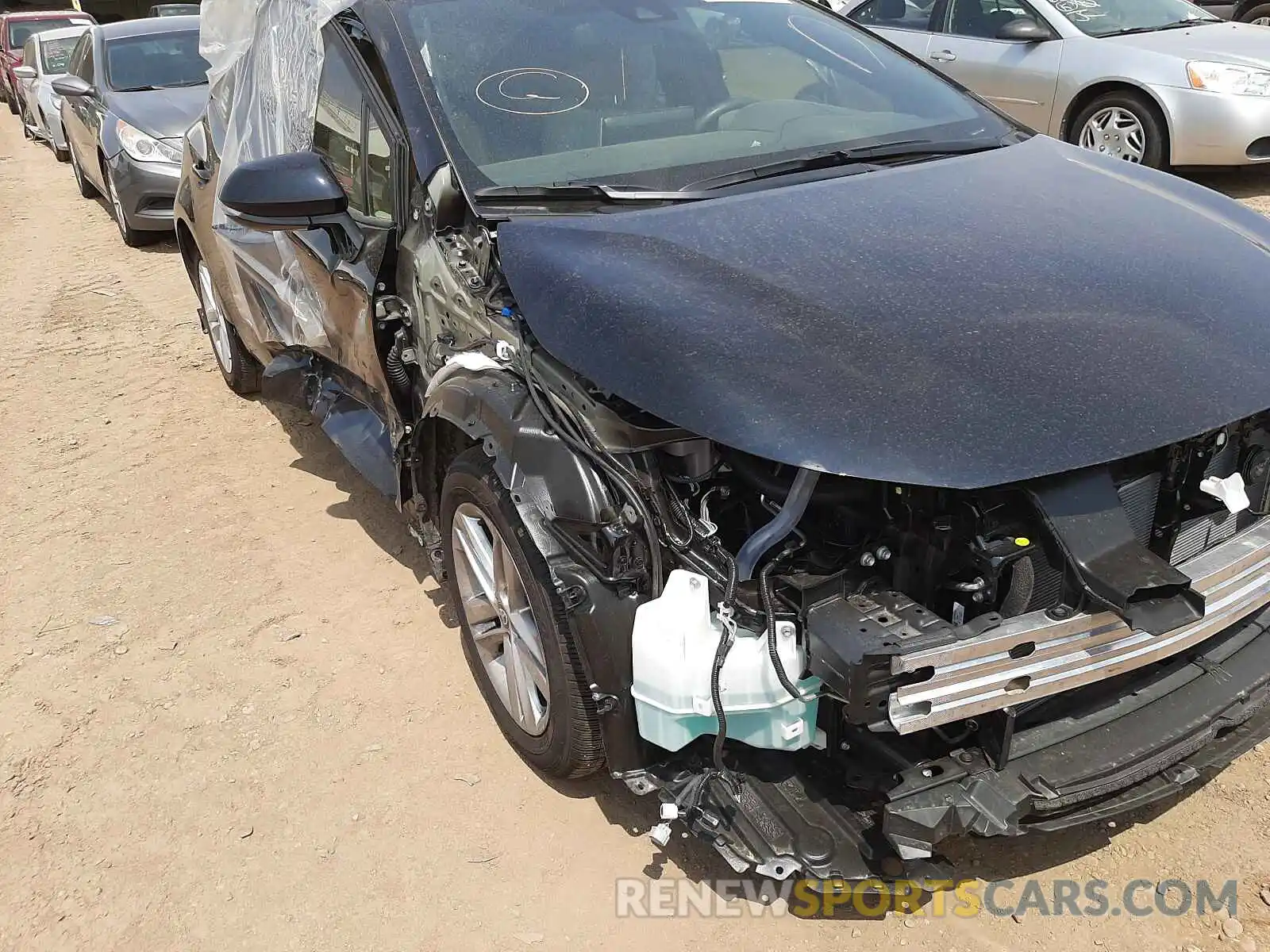 9 Photograph of a damaged car JTNB4MBE0M3127764 TOYOTA COROLLA 2021