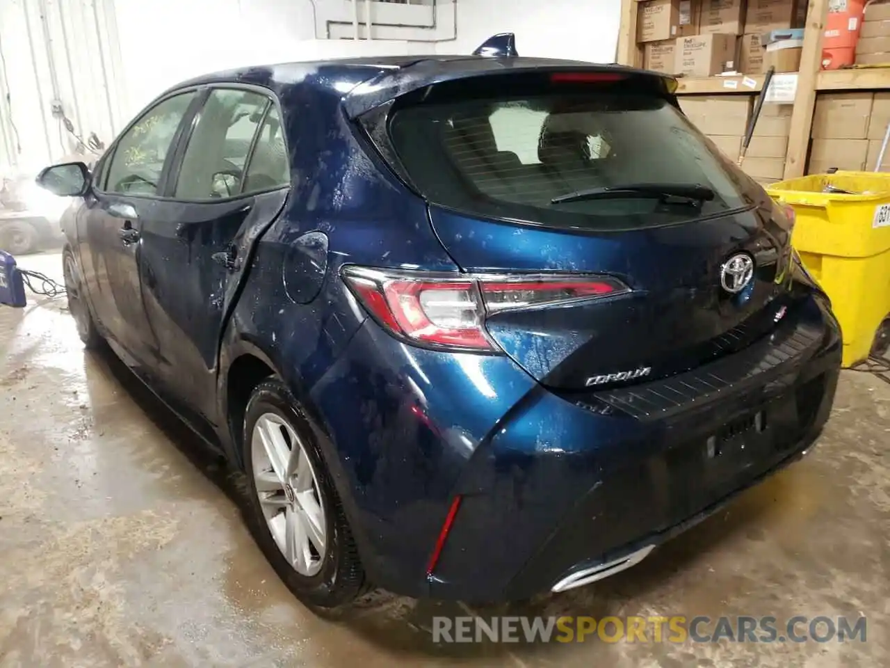 3 Photograph of a damaged car JTNB4MBE1M3108642 TOYOTA COROLLA 2021