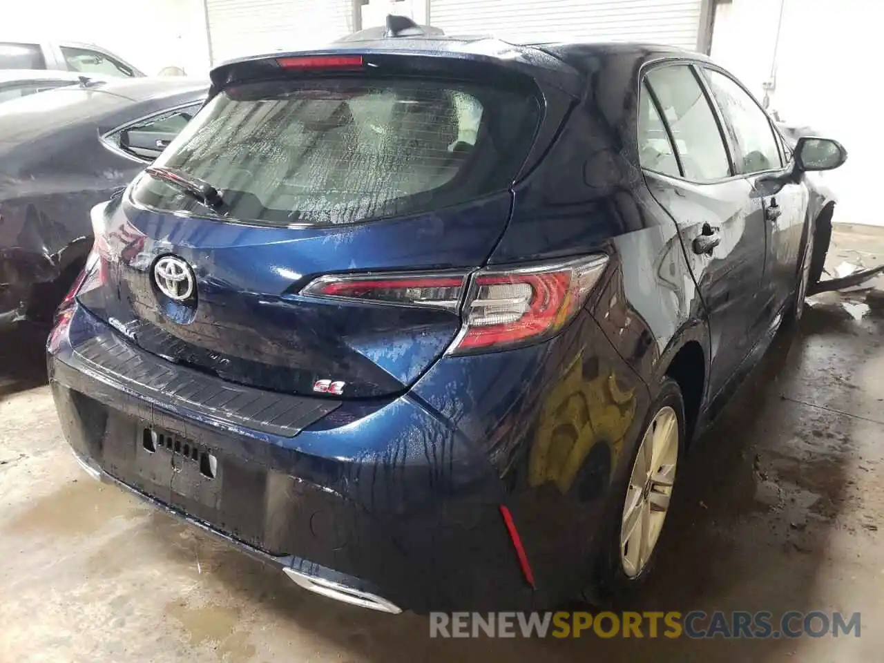 4 Photograph of a damaged car JTNB4MBE1M3108642 TOYOTA COROLLA 2021