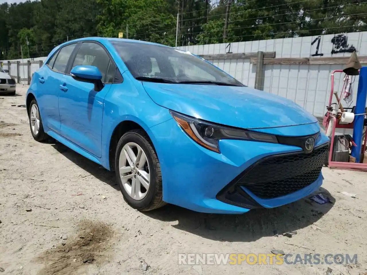 1 Photograph of a damaged car JTNB4MBE3M3125930 TOYOTA COROLLA 2021