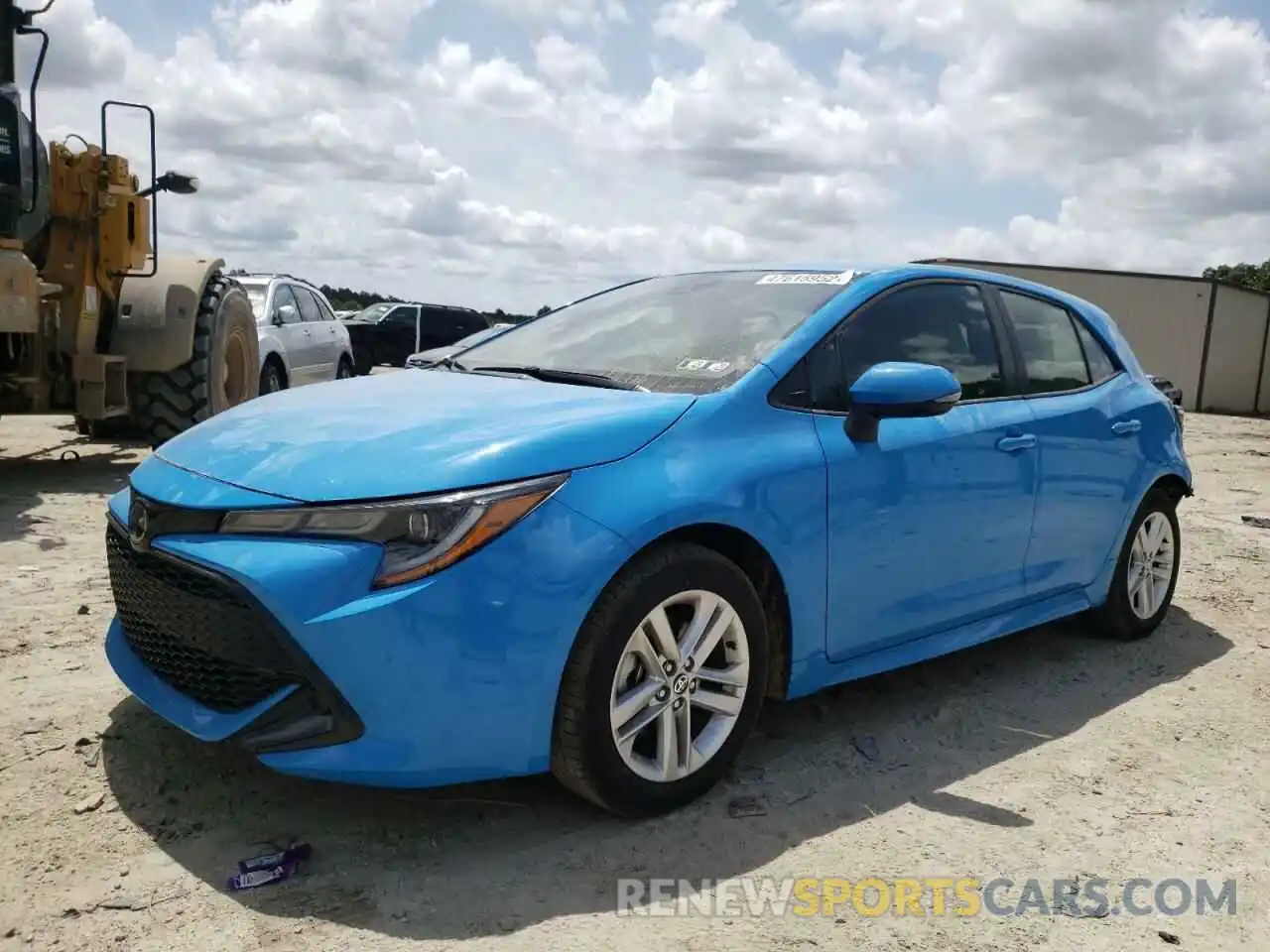 2 Photograph of a damaged car JTNB4MBE3M3125930 TOYOTA COROLLA 2021