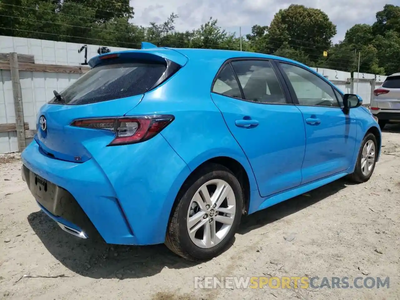 4 Photograph of a damaged car JTNB4MBE3M3125930 TOYOTA COROLLA 2021