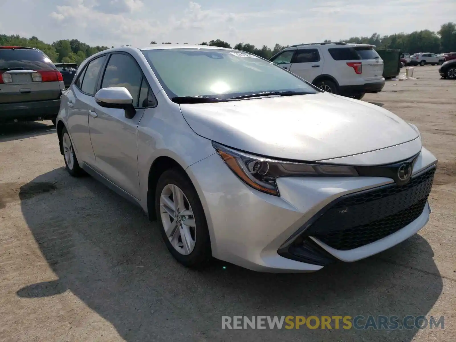 1 Photograph of a damaged car JTNB4MBE4M3106819 TOYOTA COROLLA 2021