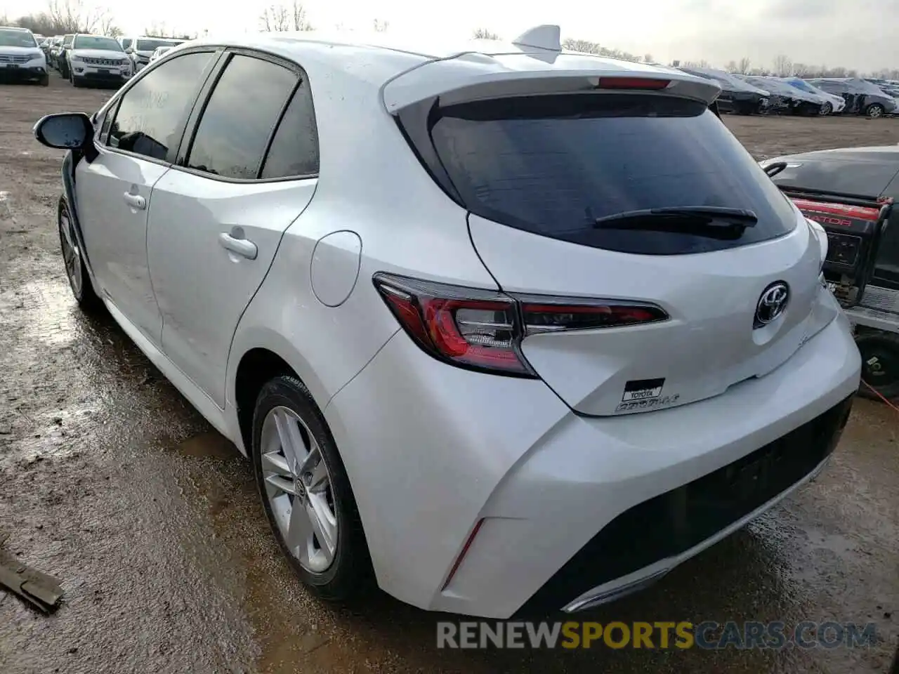 3 Photograph of a damaged car JTNB4MBE4M3110417 TOYOTA COROLLA 2021