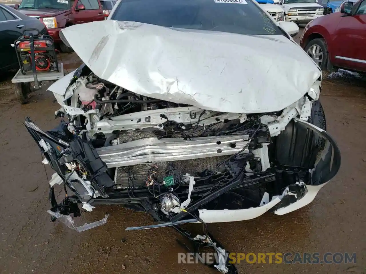 9 Photograph of a damaged car JTNB4MBE4M3110417 TOYOTA COROLLA 2021