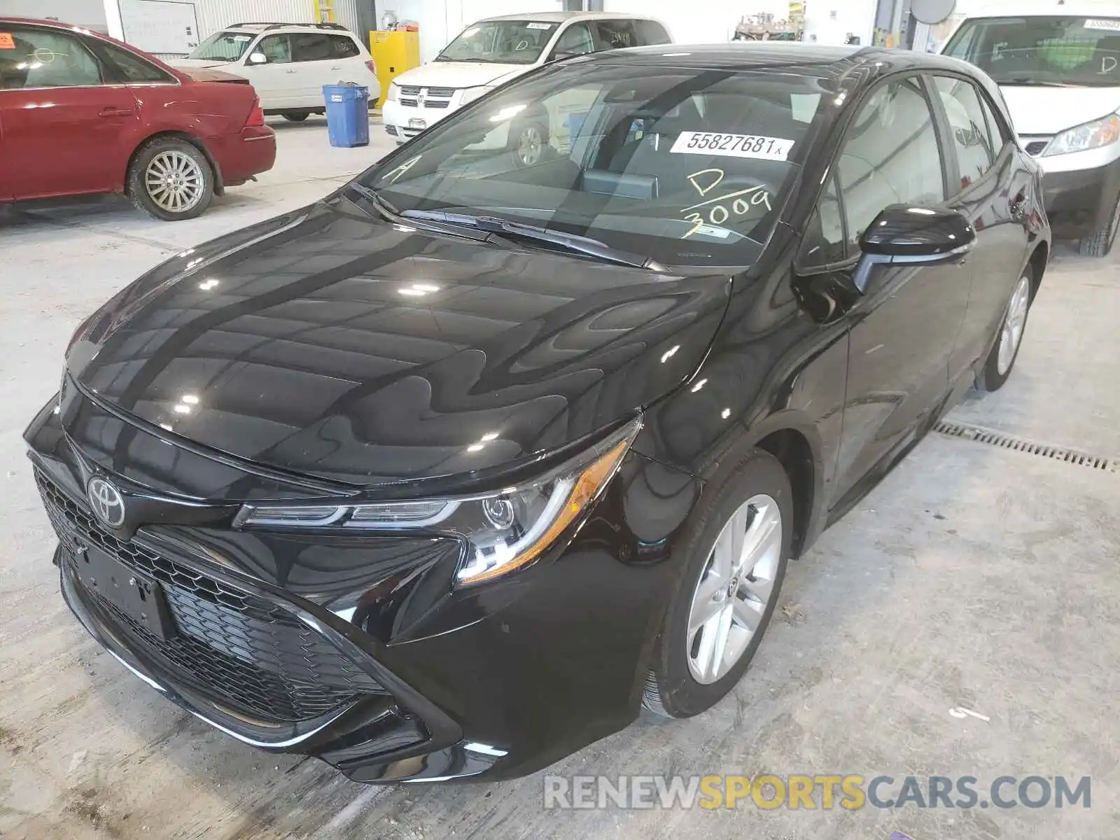 2 Photograph of a damaged car JTNB4MBE4M3113009 TOYOTA COROLLA 2021