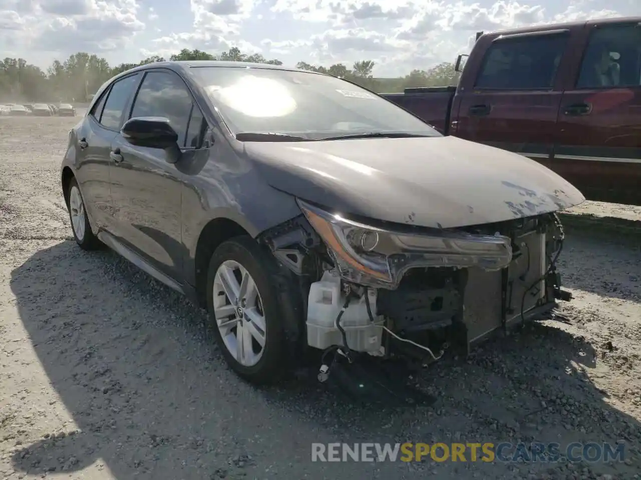 1 Photograph of a damaged car JTNB4MBE5M3107011 TOYOTA COROLLA 2021