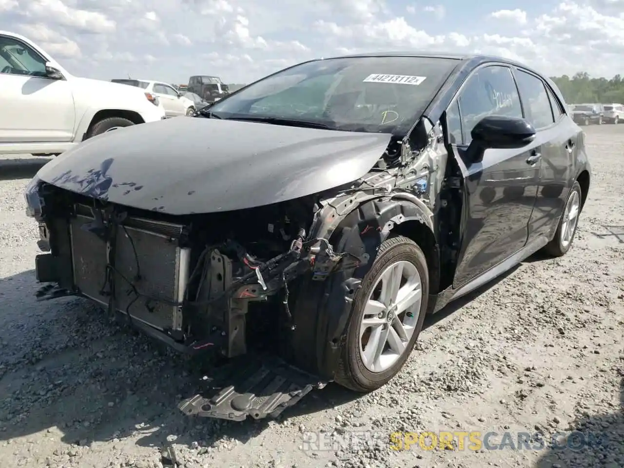 2 Photograph of a damaged car JTNB4MBE5M3107011 TOYOTA COROLLA 2021