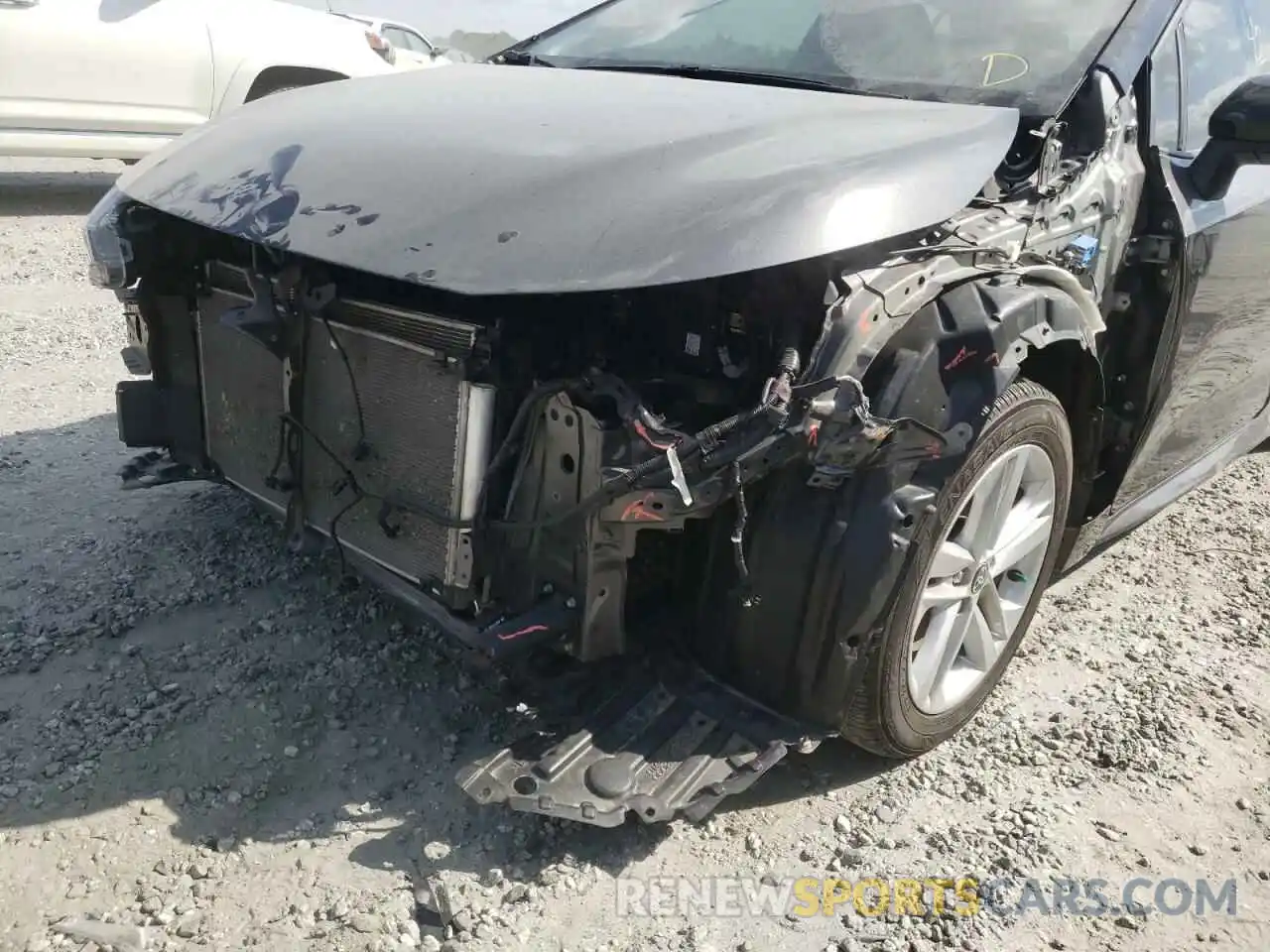 9 Photograph of a damaged car JTNB4MBE5M3107011 TOYOTA COROLLA 2021