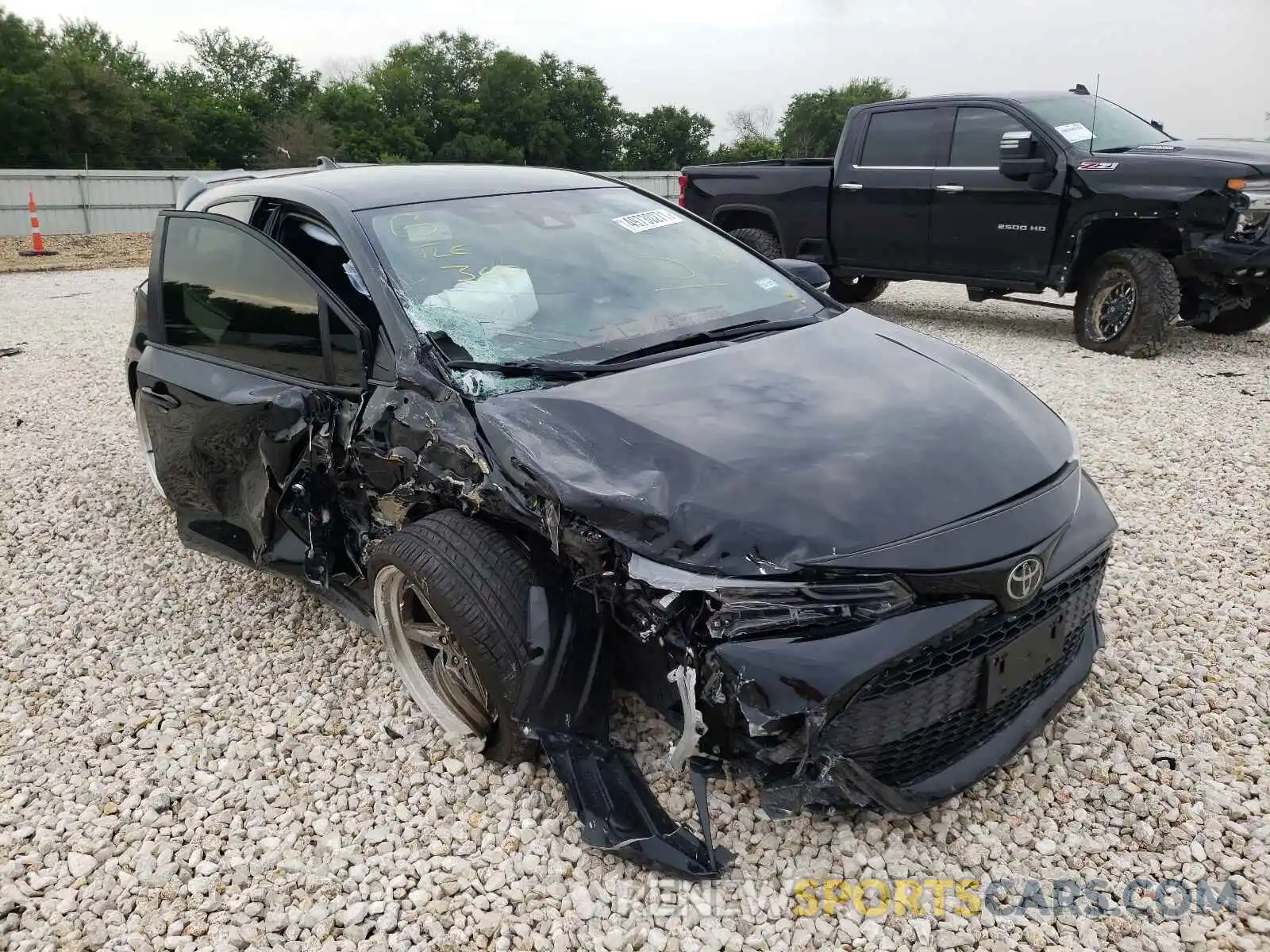 1 Photograph of a damaged car JTNB4MBE5M3127288 TOYOTA COROLLA 2021