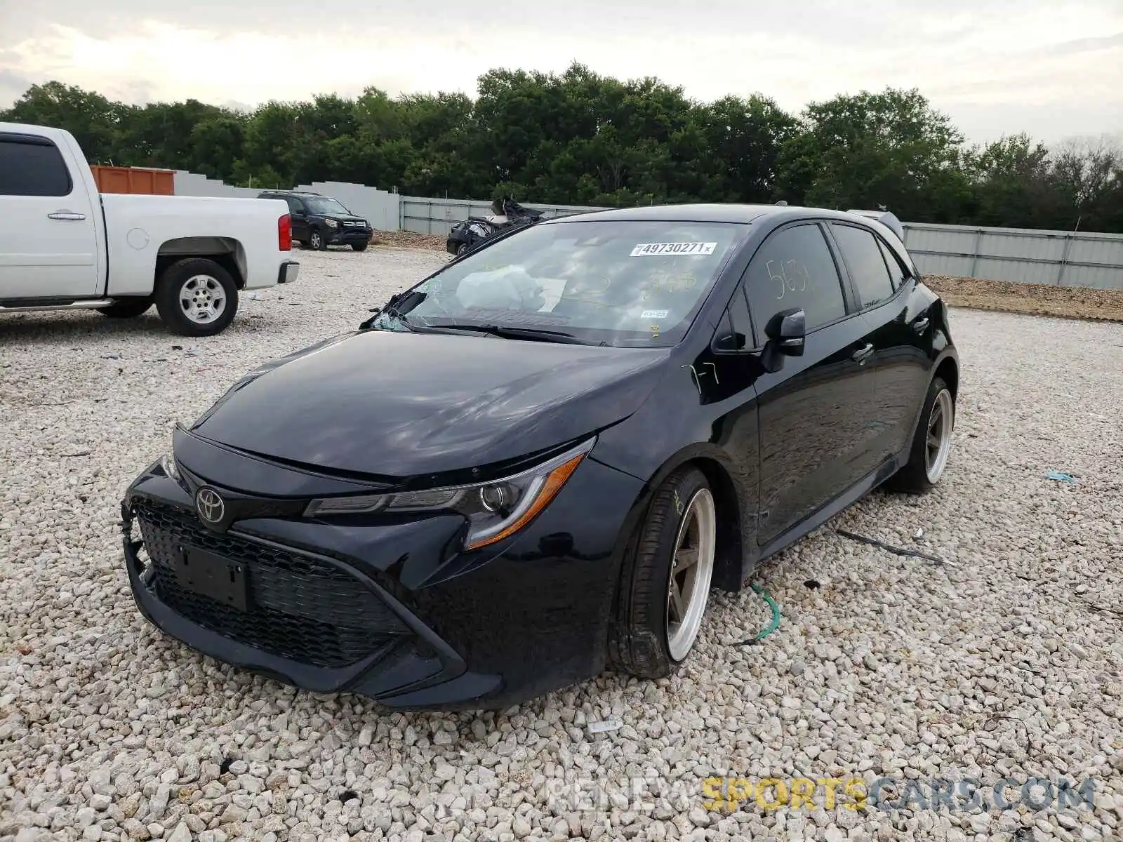 2 Photograph of a damaged car JTNB4MBE5M3127288 TOYOTA COROLLA 2021