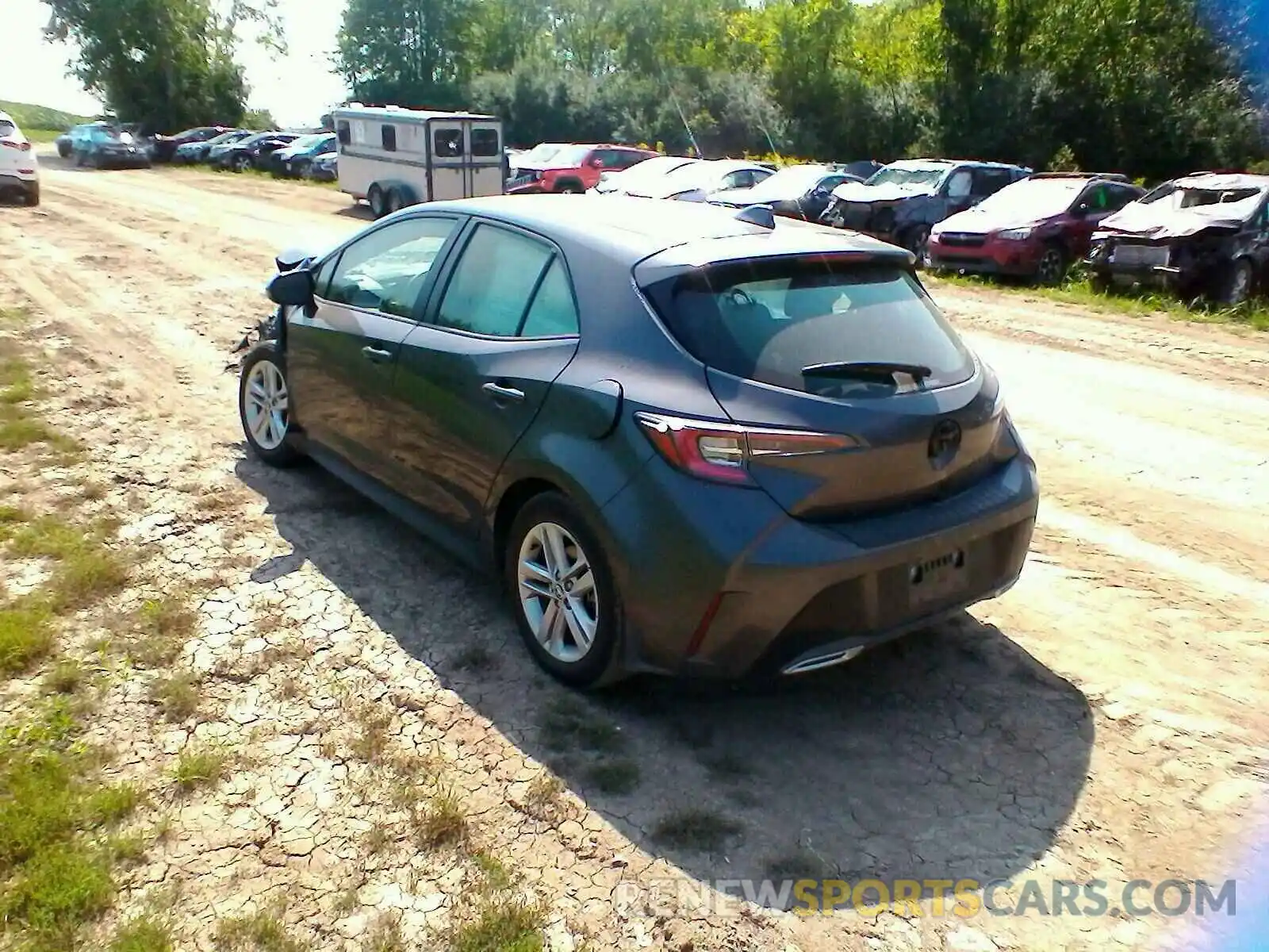 3 Photograph of a damaged car JTNB4MBE7M3133934 TOYOTA COROLLA 2021