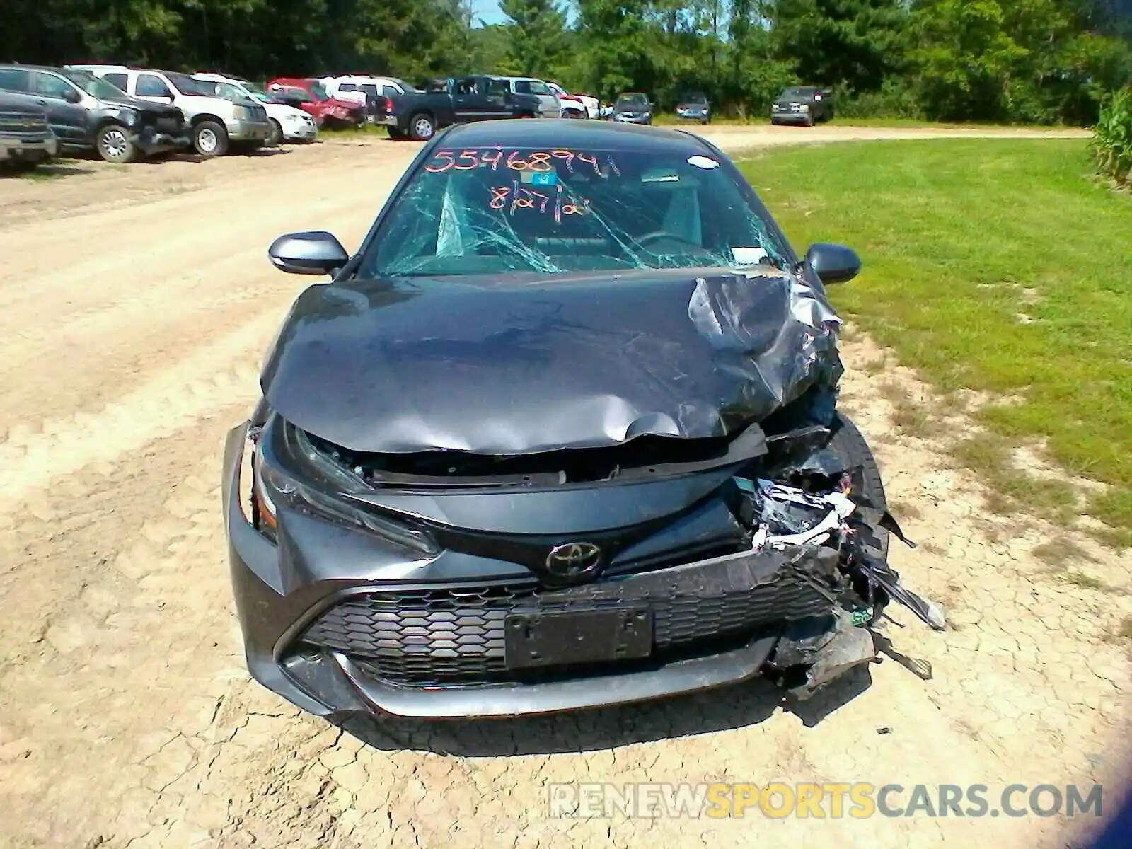 7 Photograph of a damaged car JTNB4MBE7M3133934 TOYOTA COROLLA 2021