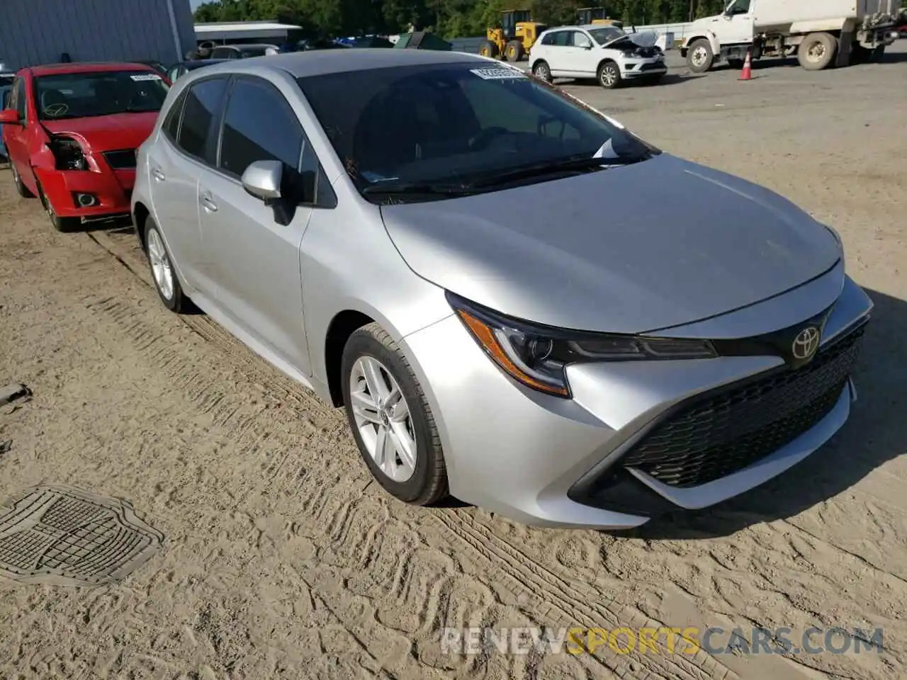 1 Photograph of a damaged car JTNB4MBE7M3146991 TOYOTA COROLLA 2021