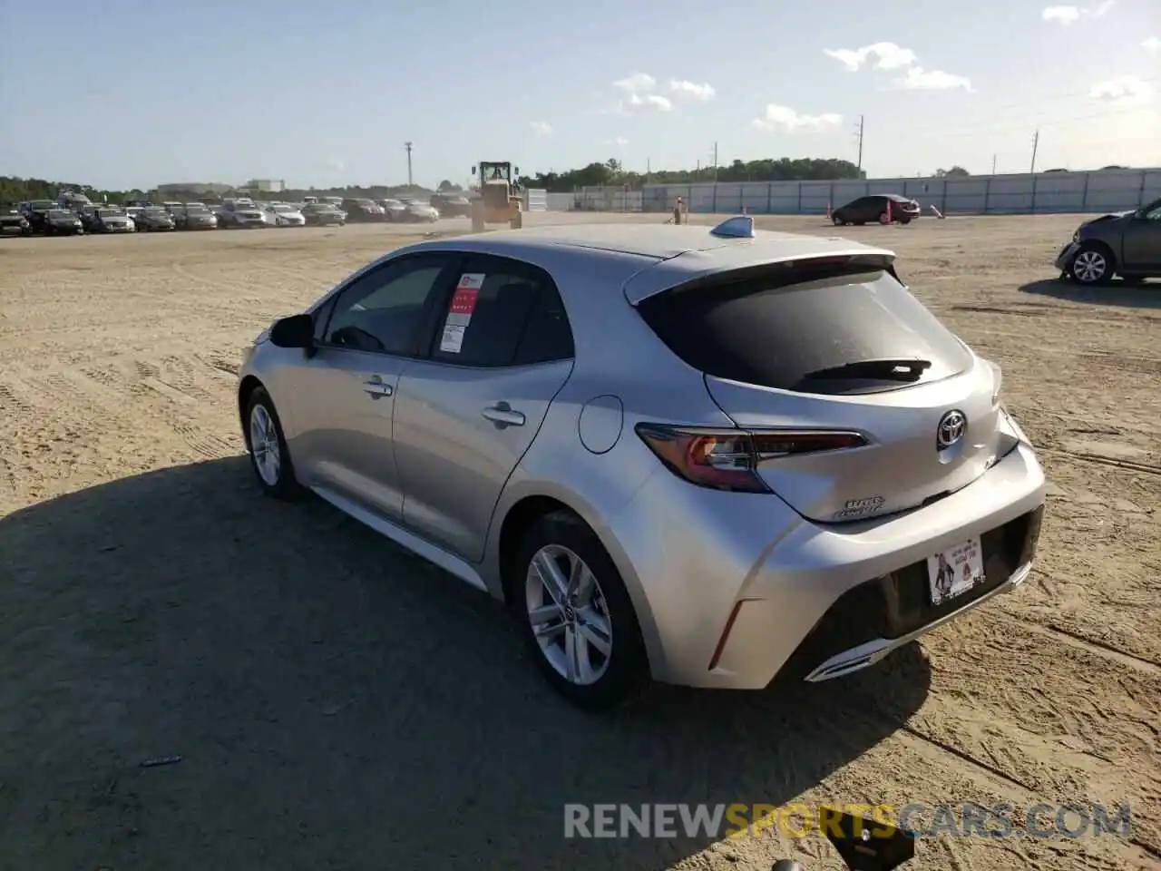 3 Photograph of a damaged car JTNB4MBE7M3146991 TOYOTA COROLLA 2021