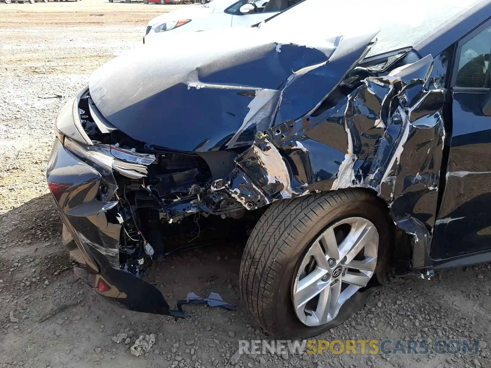 9 Photograph of a damaged car JTNB4MBE8M3128824 TOYOTA COROLLA 2021