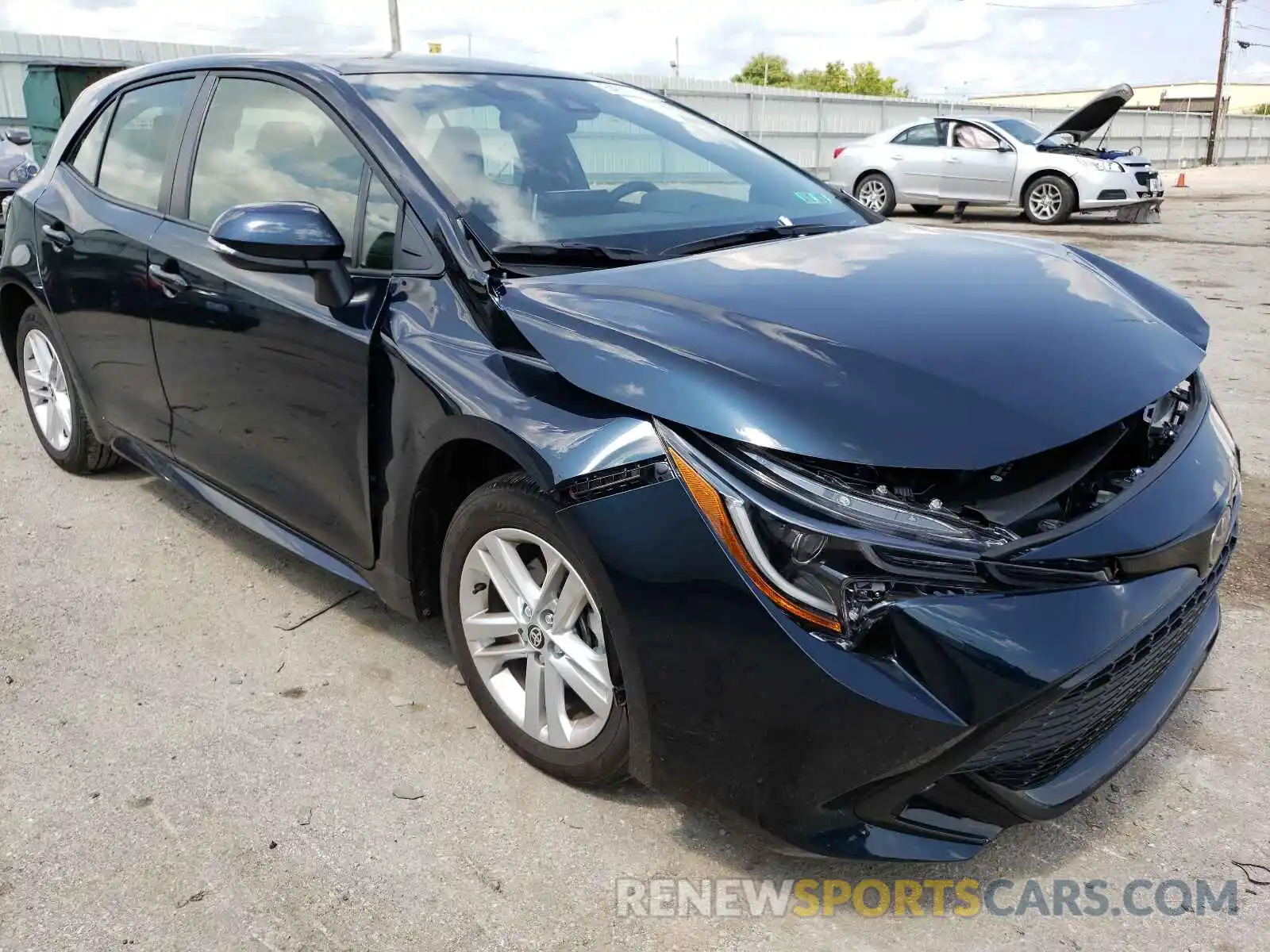 1 Photograph of a damaged car JTNB4MBE8M3135742 TOYOTA COROLLA 2021