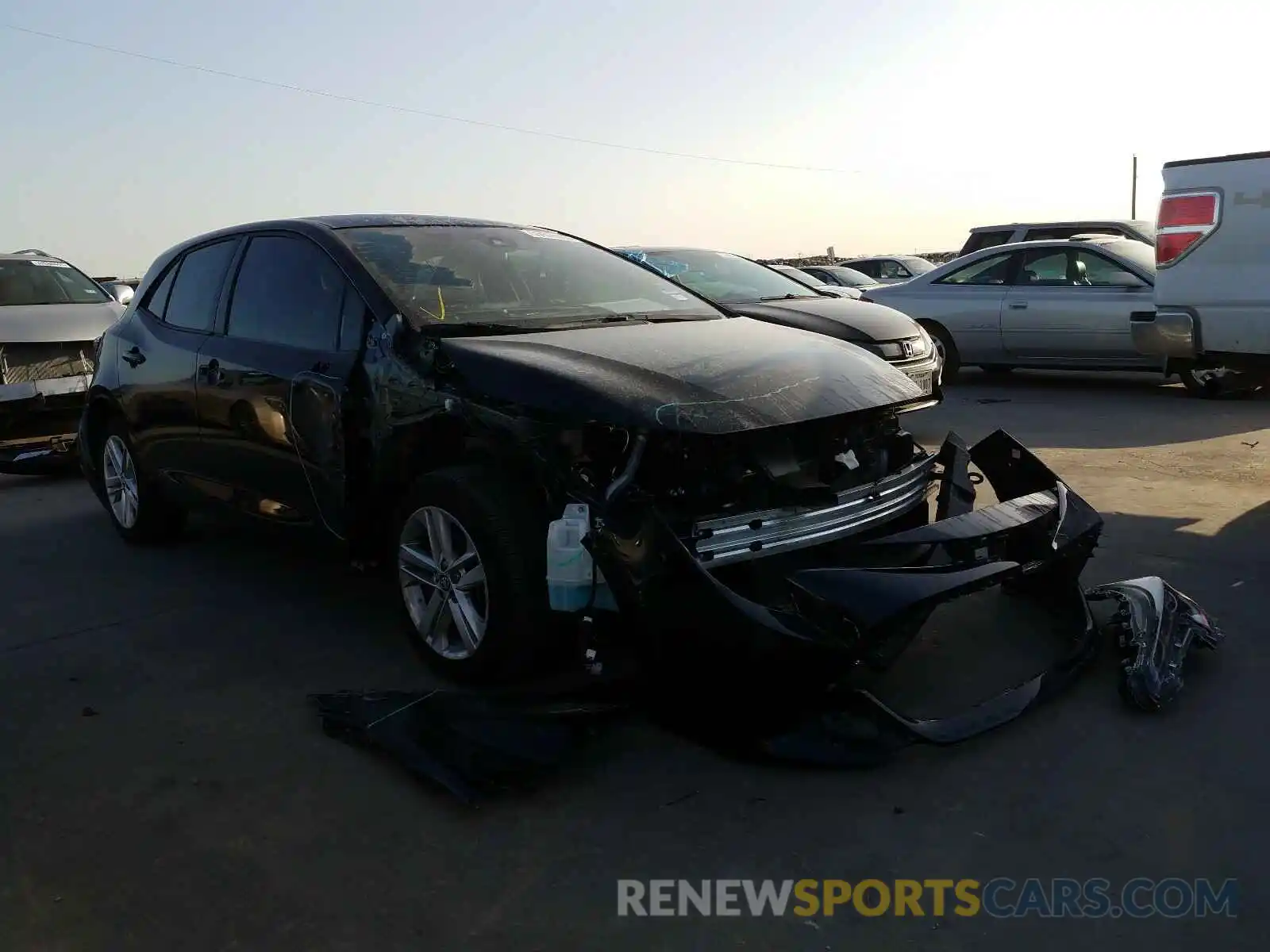 1 Photograph of a damaged car JTNB4MBE9M3106332 TOYOTA COROLLA 2021