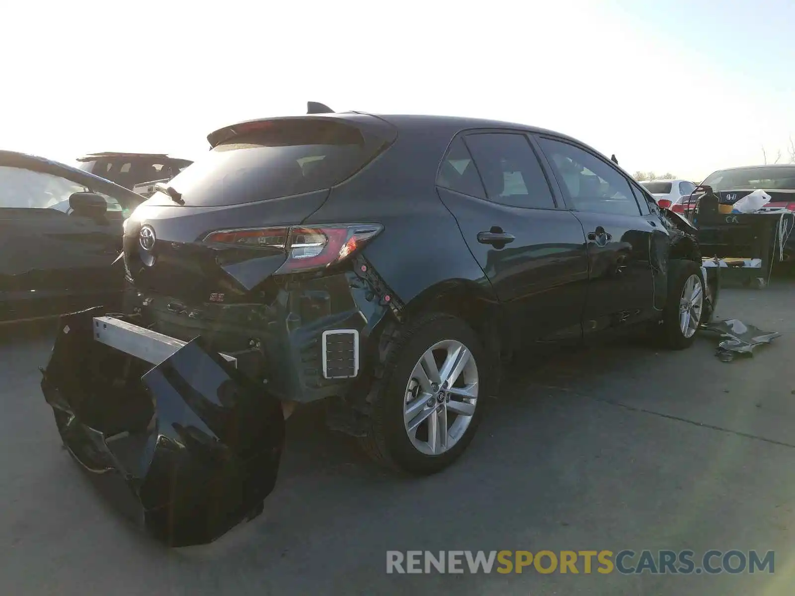 4 Photograph of a damaged car JTNB4MBE9M3106332 TOYOTA COROLLA 2021