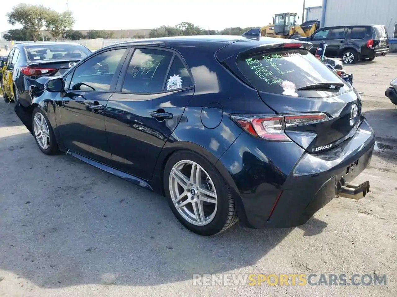 3 Photograph of a damaged car JTNB4MBE9M3116679 TOYOTA COROLLA 2021