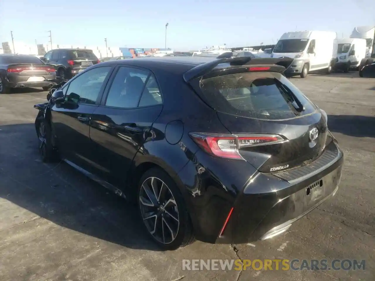 3 Photograph of a damaged car JTNC4MBE0M3107051 TOYOTA COROLLA 2021