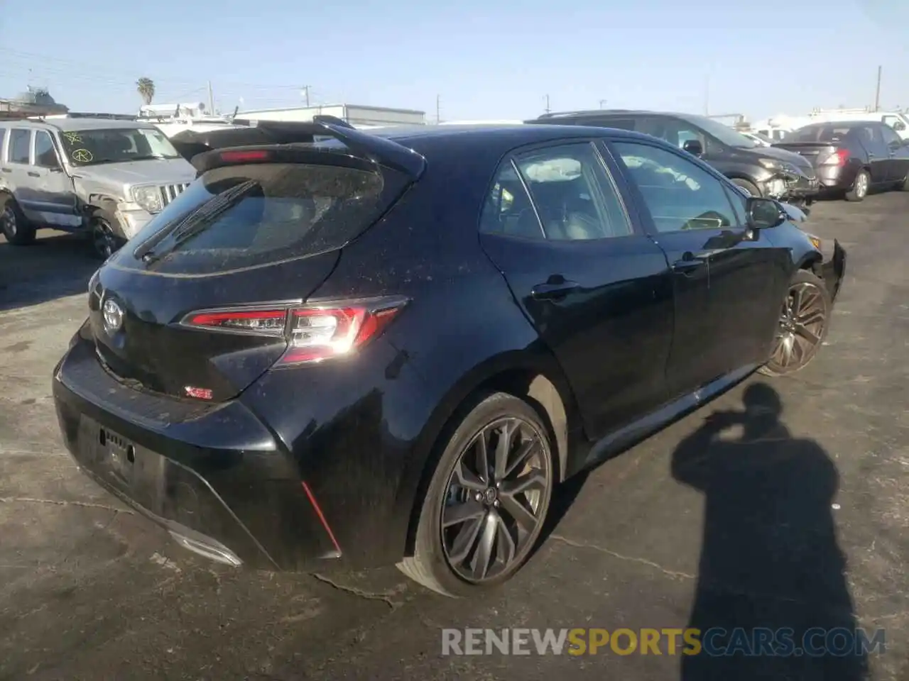 4 Photograph of a damaged car JTNC4MBE0M3107051 TOYOTA COROLLA 2021