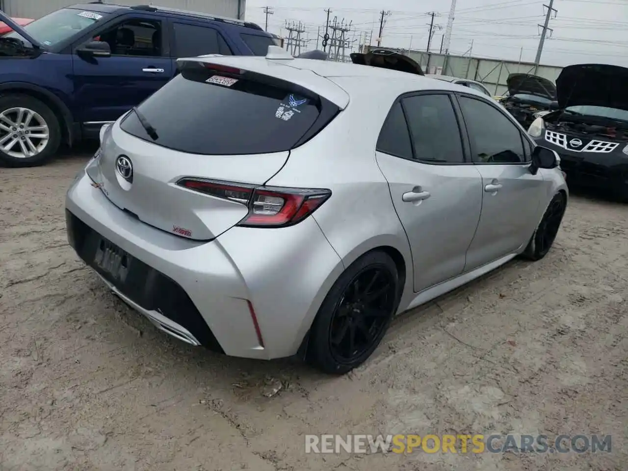 3 Photograph of a damaged car JTNC4MBE0M3111648 TOYOTA COROLLA 2021