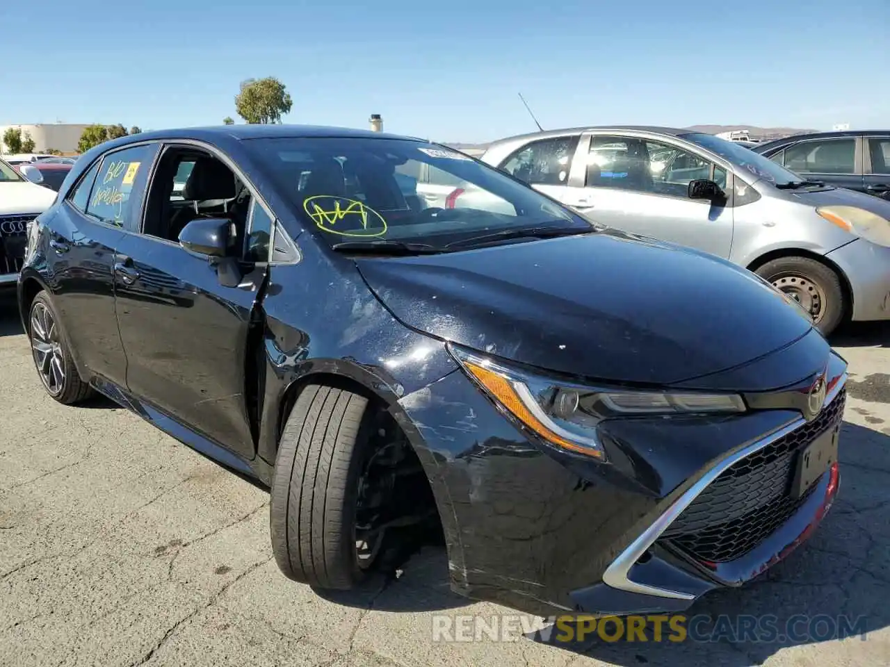 1 Photograph of a damaged car JTNC4MBE0M3128160 TOYOTA COROLLA 2021