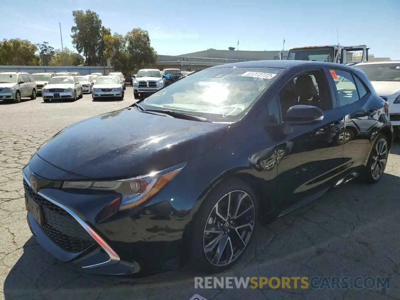 2 Photograph of a damaged car JTNC4MBE0M3128160 TOYOTA COROLLA 2021