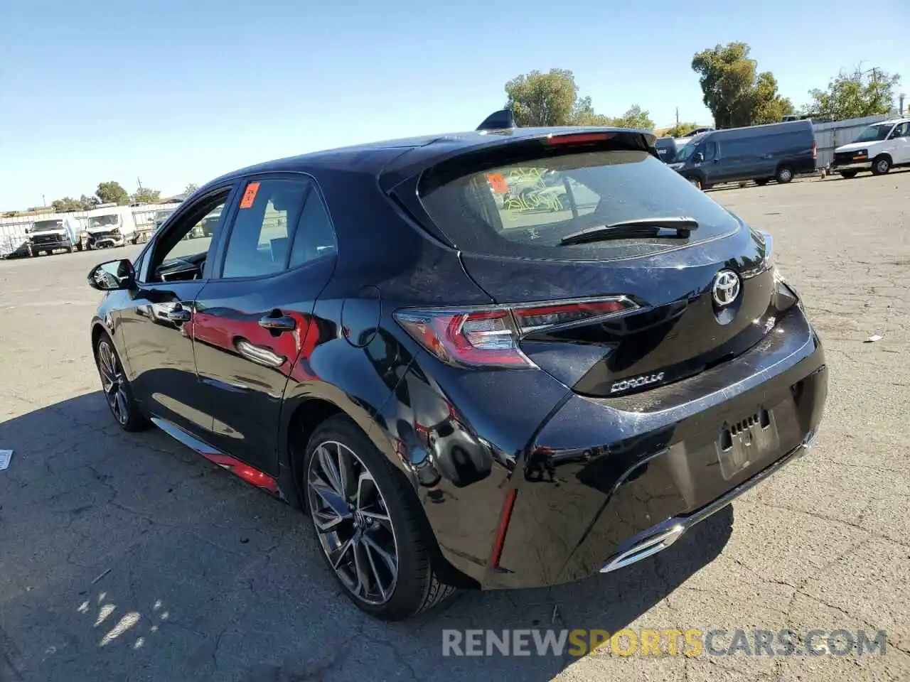 3 Photograph of a damaged car JTNC4MBE0M3128160 TOYOTA COROLLA 2021