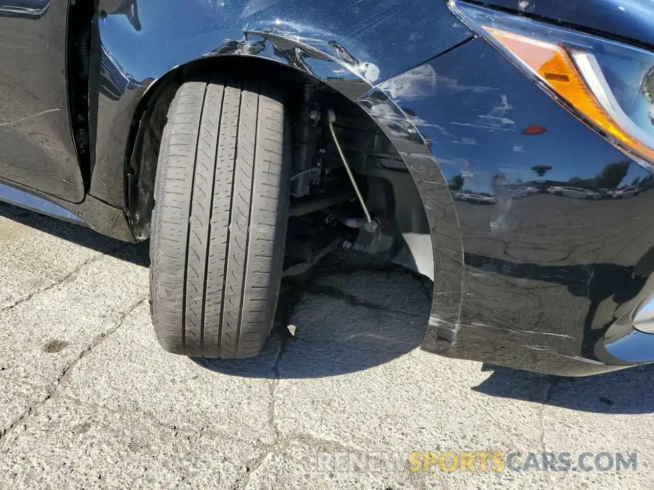 9 Photograph of a damaged car JTNC4MBE0M3128160 TOYOTA COROLLA 2021