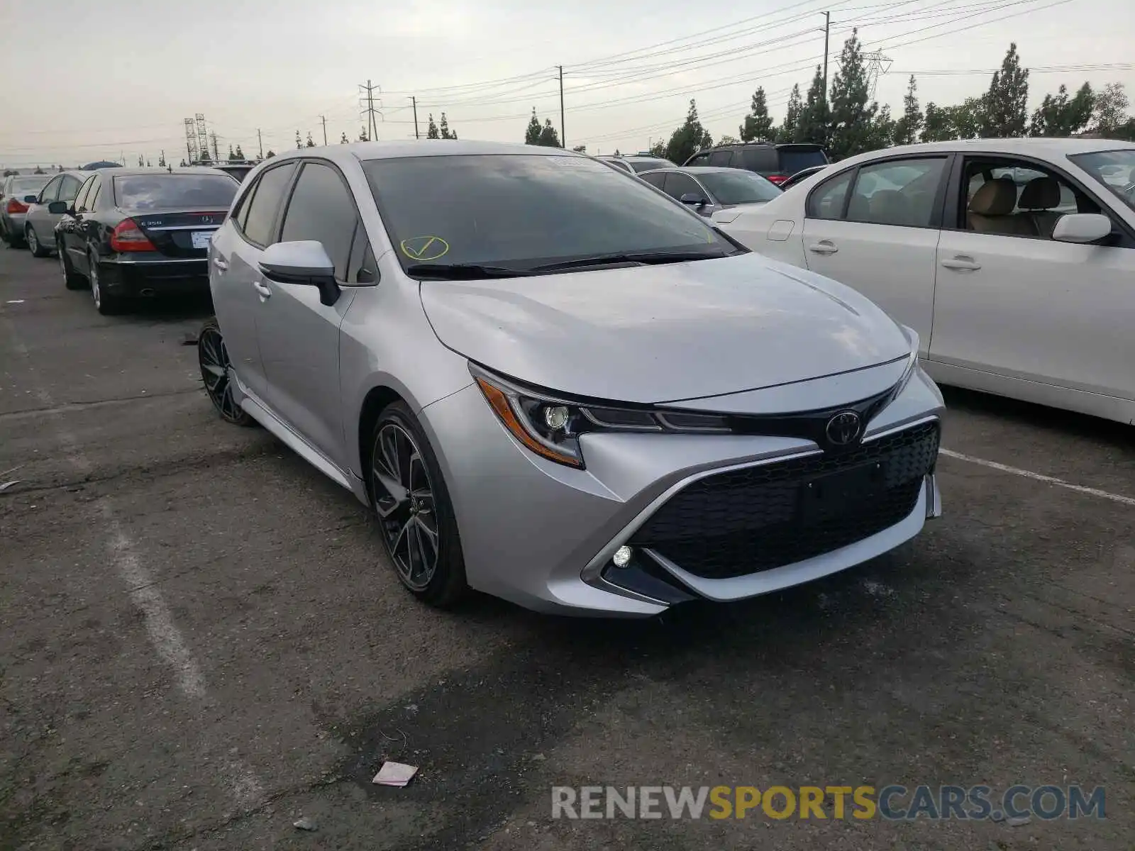 1 Photograph of a damaged car JTNC4MBE0M3139465 TOYOTA COROLLA 2021