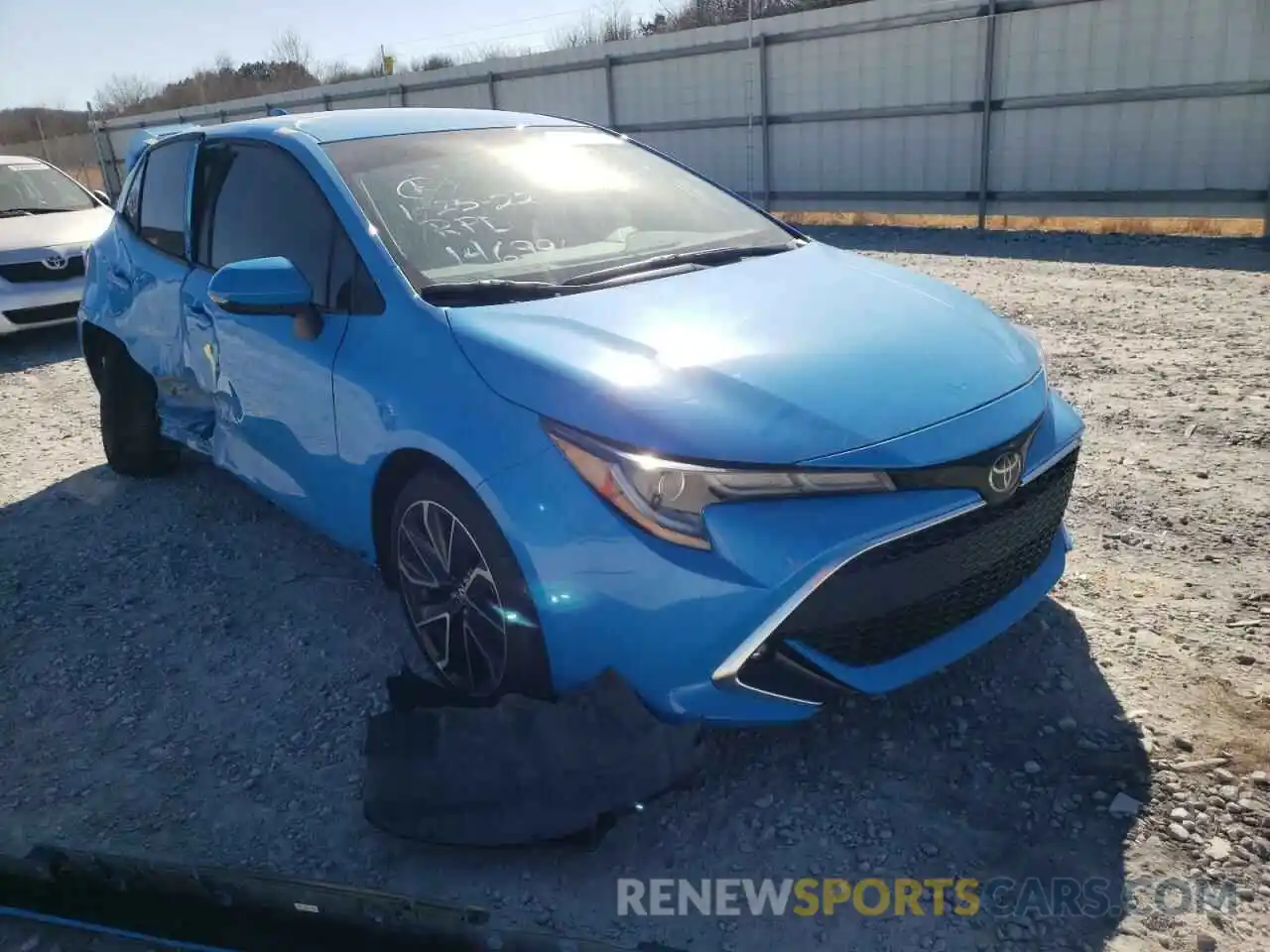 1 Photograph of a damaged car JTNC4MBE0M3146996 TOYOTA COROLLA 2021