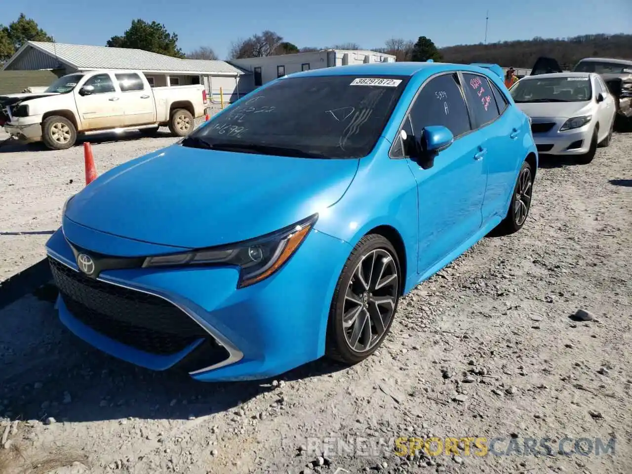 2 Photograph of a damaged car JTNC4MBE0M3146996 TOYOTA COROLLA 2021