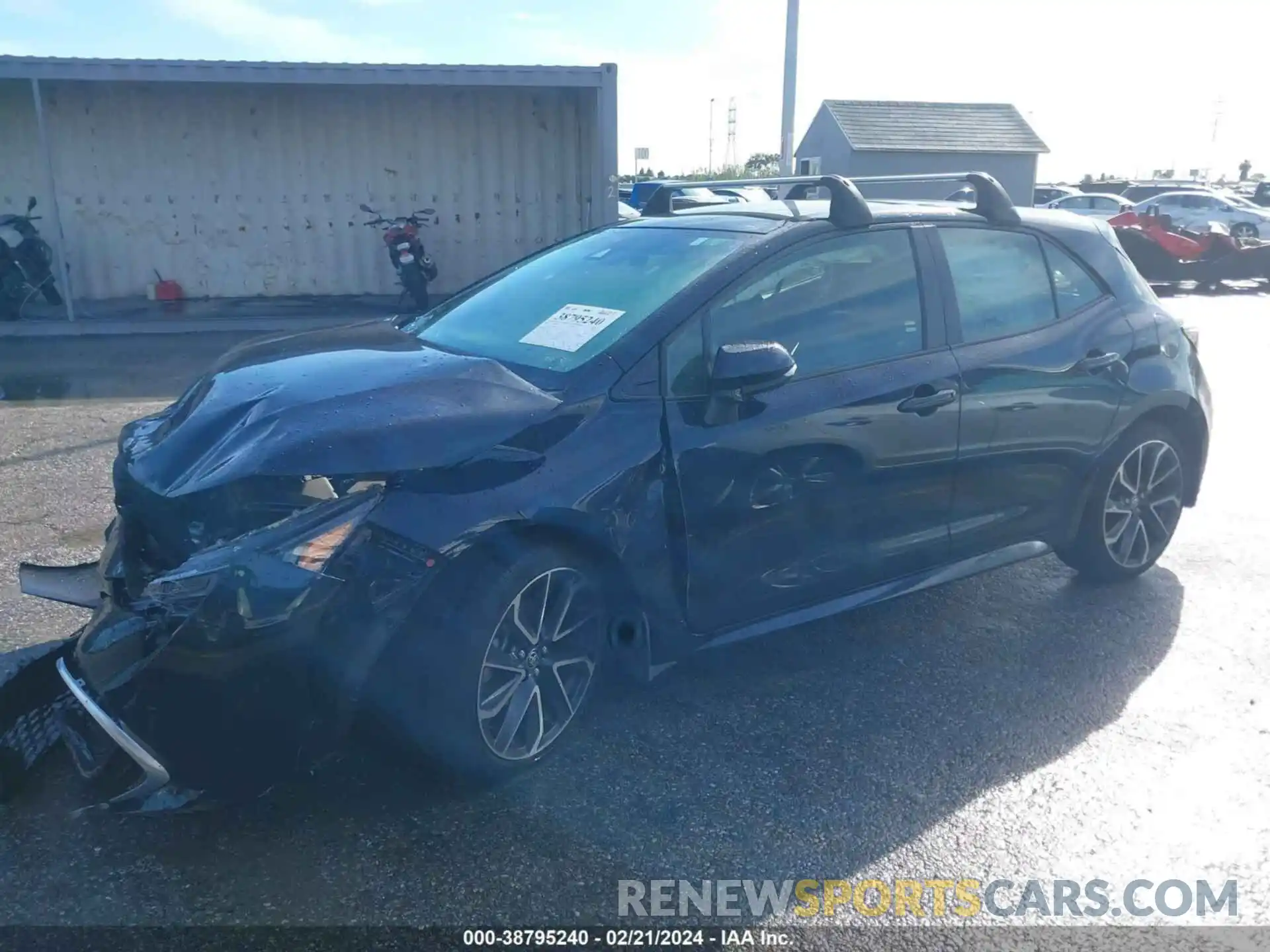 14 Photograph of a damaged car JTNC4MBE1M3124926 TOYOTA COROLLA 2021