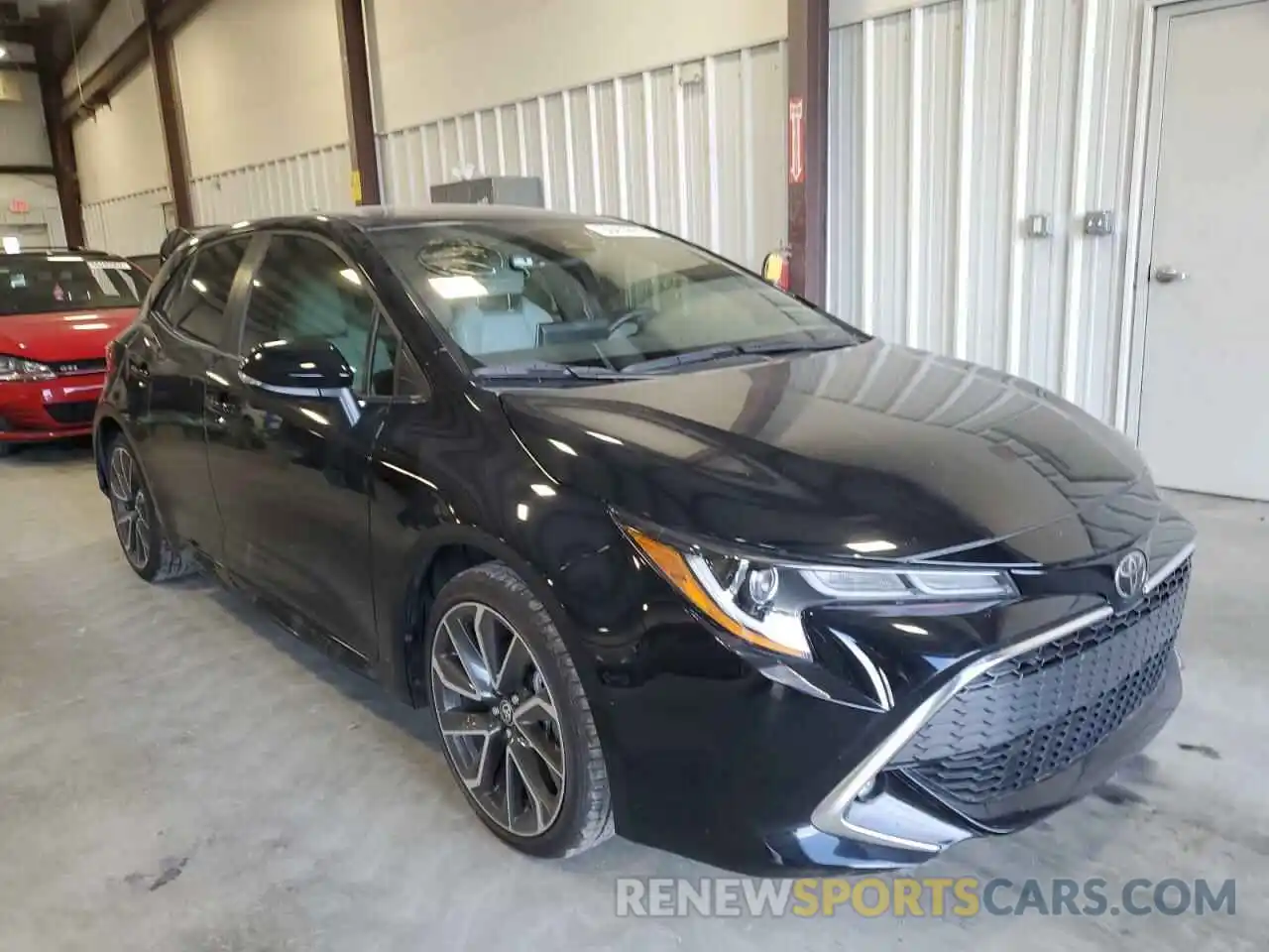 1 Photograph of a damaged car JTNC4MBE3M3121610 TOYOTA COROLLA 2021