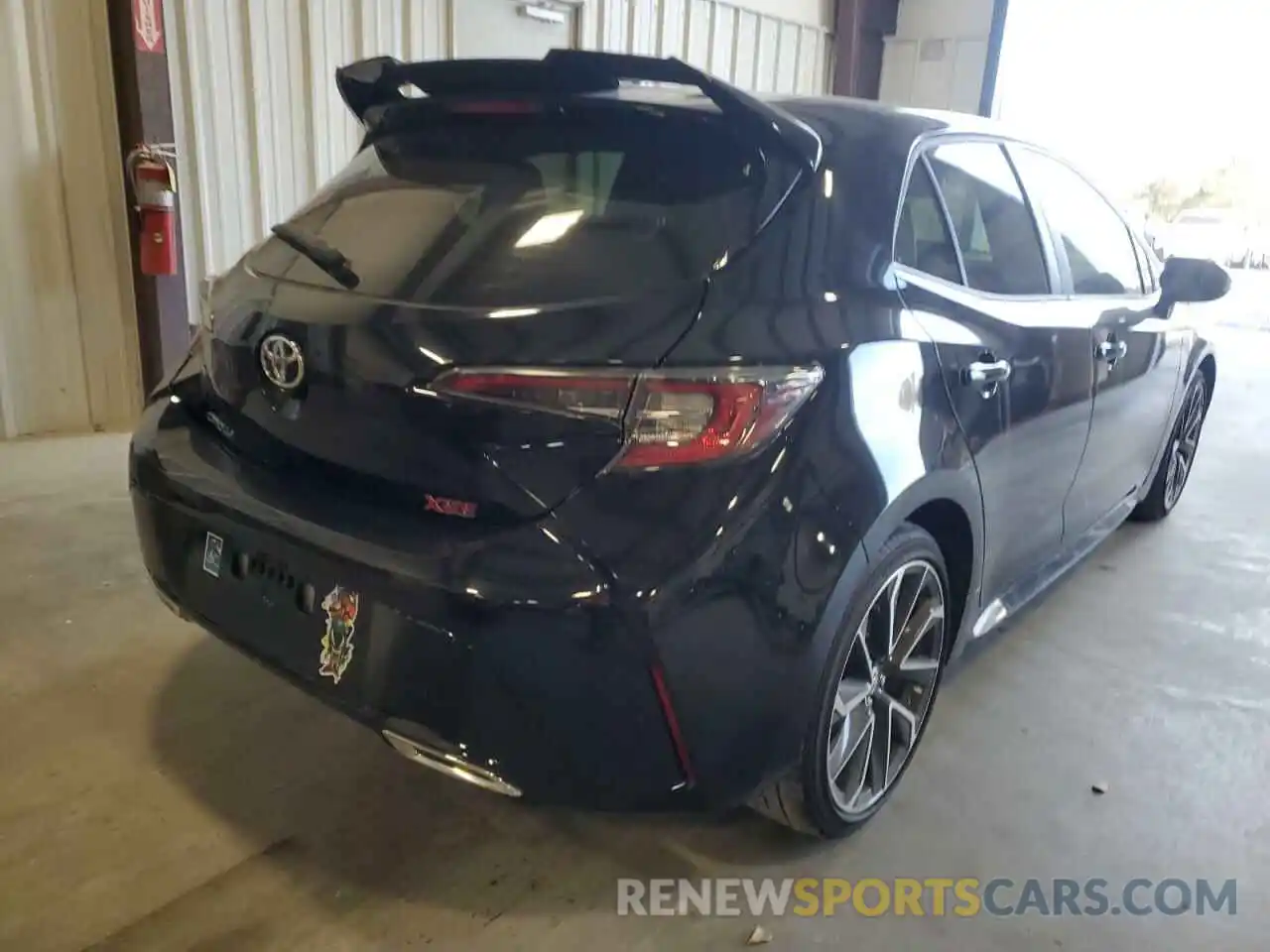 4 Photograph of a damaged car JTNC4MBE3M3121610 TOYOTA COROLLA 2021