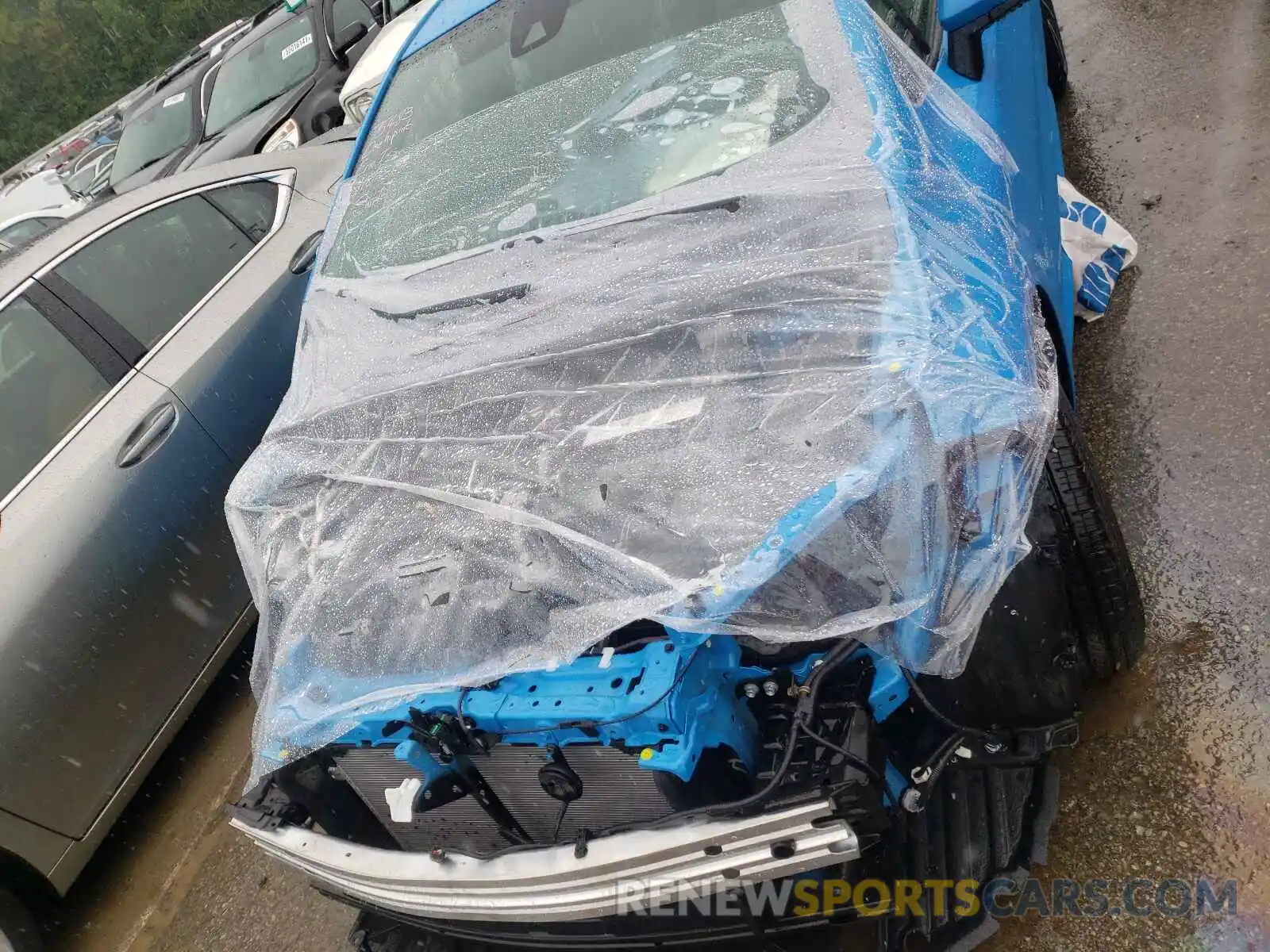 9 Photograph of a damaged car JTNC4MBE4M3121406 TOYOTA COROLLA 2021