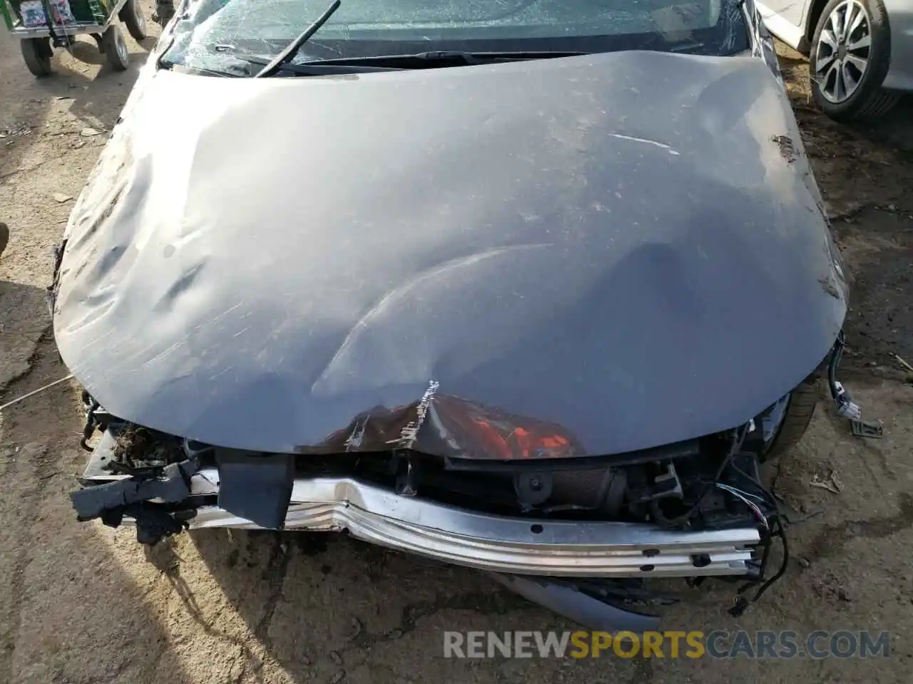 7 Photograph of a damaged car JTNC4MBE5M3110883 TOYOTA COROLLA 2021