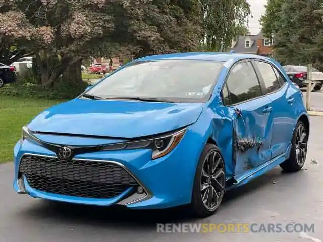 2 Photograph of a damaged car JTNC4MBE5M3124301 TOYOTA COROLLA 2021