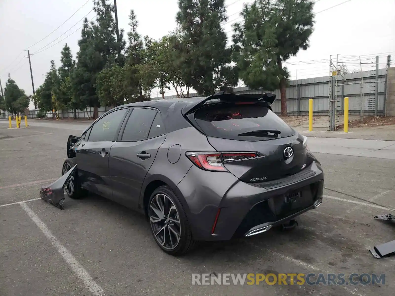 3 Photograph of a damaged car JTNC4MBE6M3106373 TOYOTA COROLLA 2021