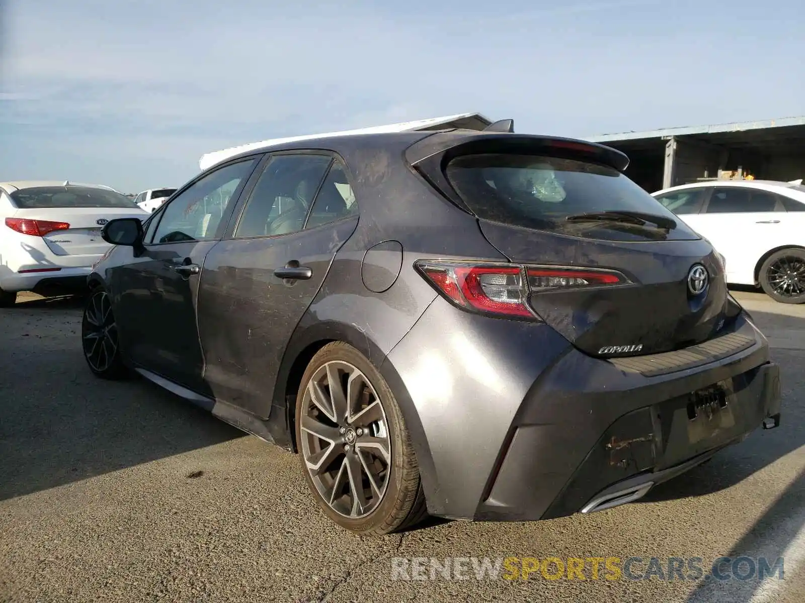 3 Photograph of a damaged car JTNC4MBE6M3110746 TOYOTA COROLLA 2021