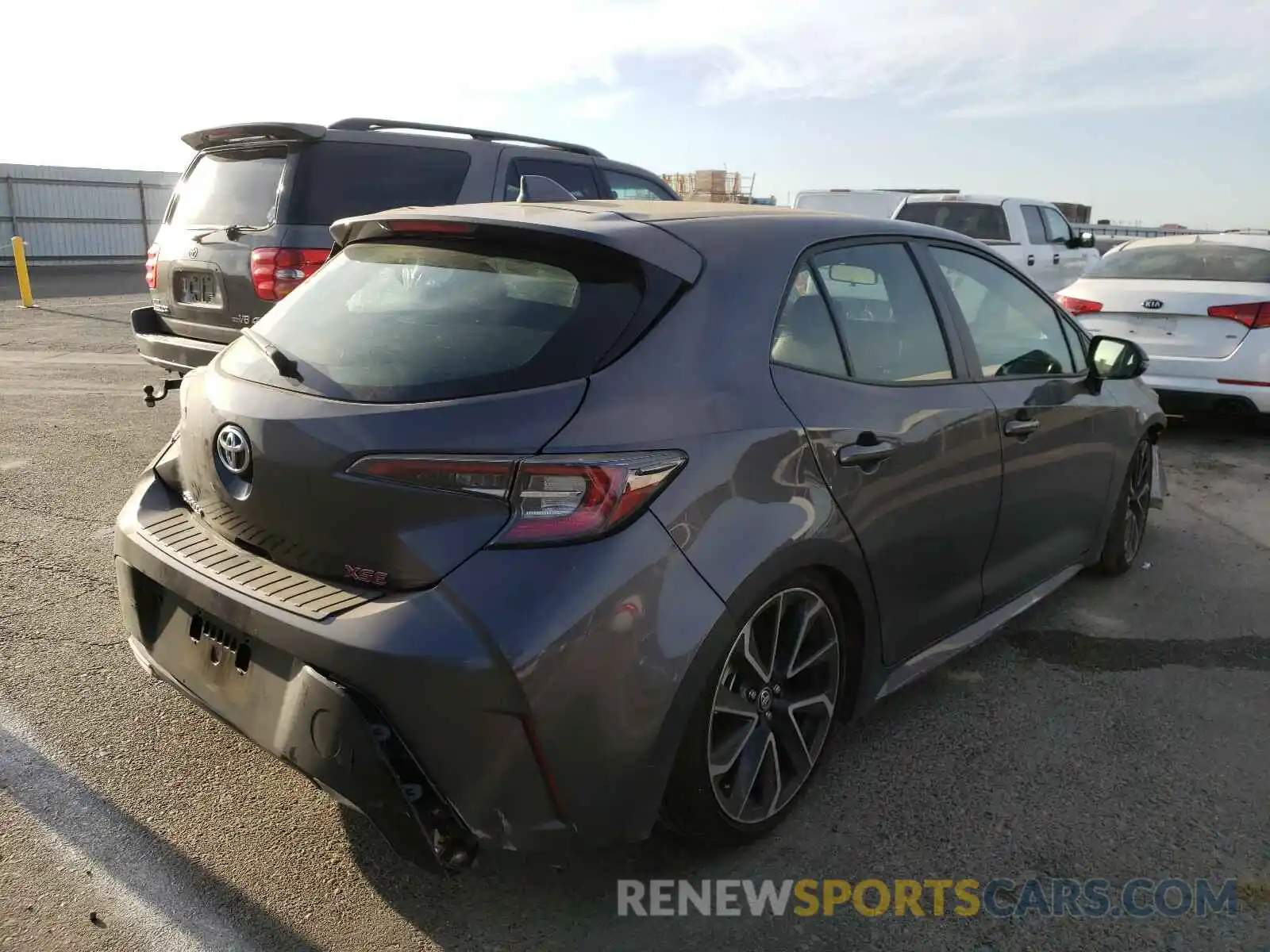 4 Photograph of a damaged car JTNC4MBE6M3110746 TOYOTA COROLLA 2021